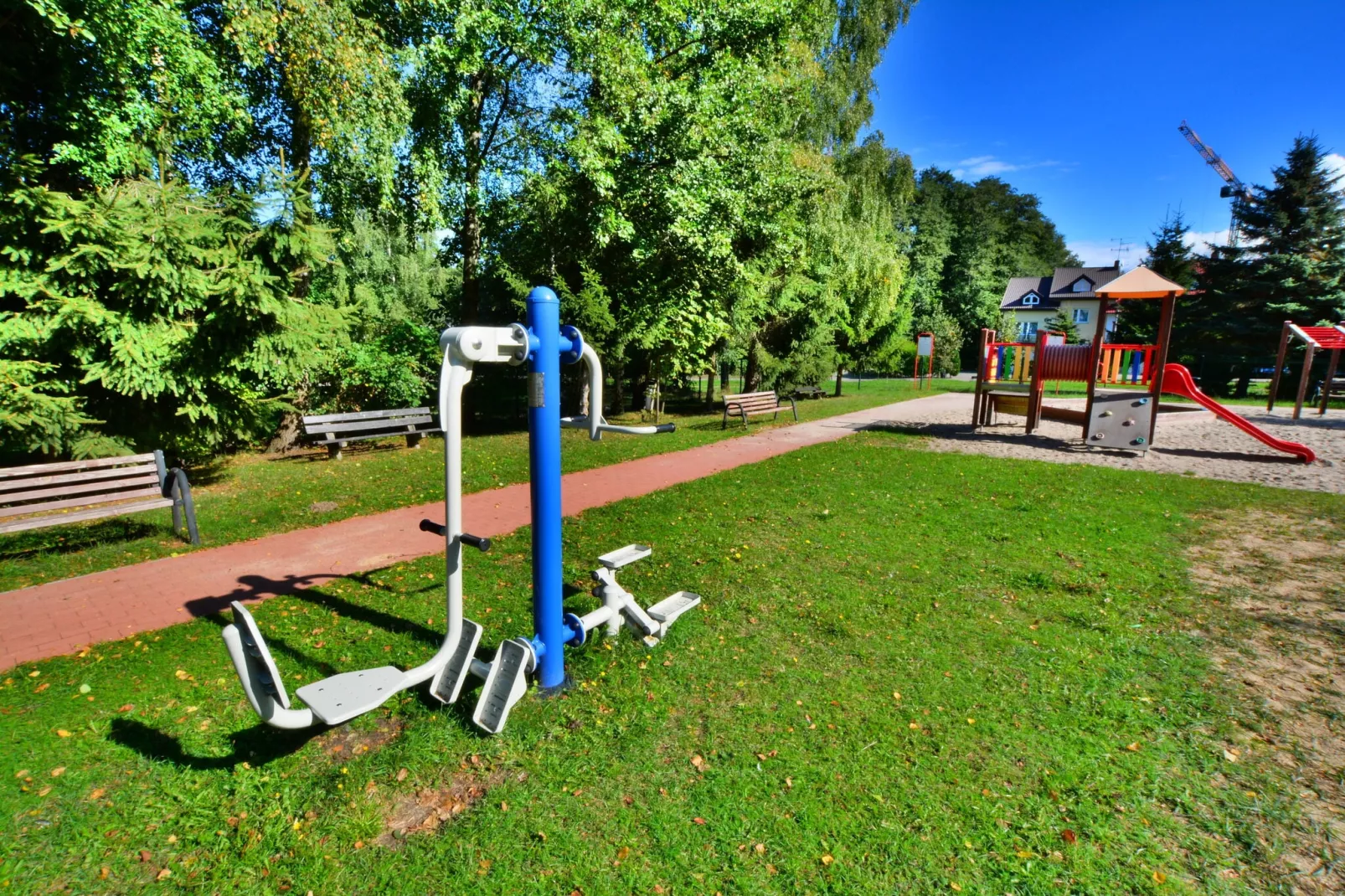 Domki wakacyjne POS031043 Ustronie Morskie-Gärten Sommer