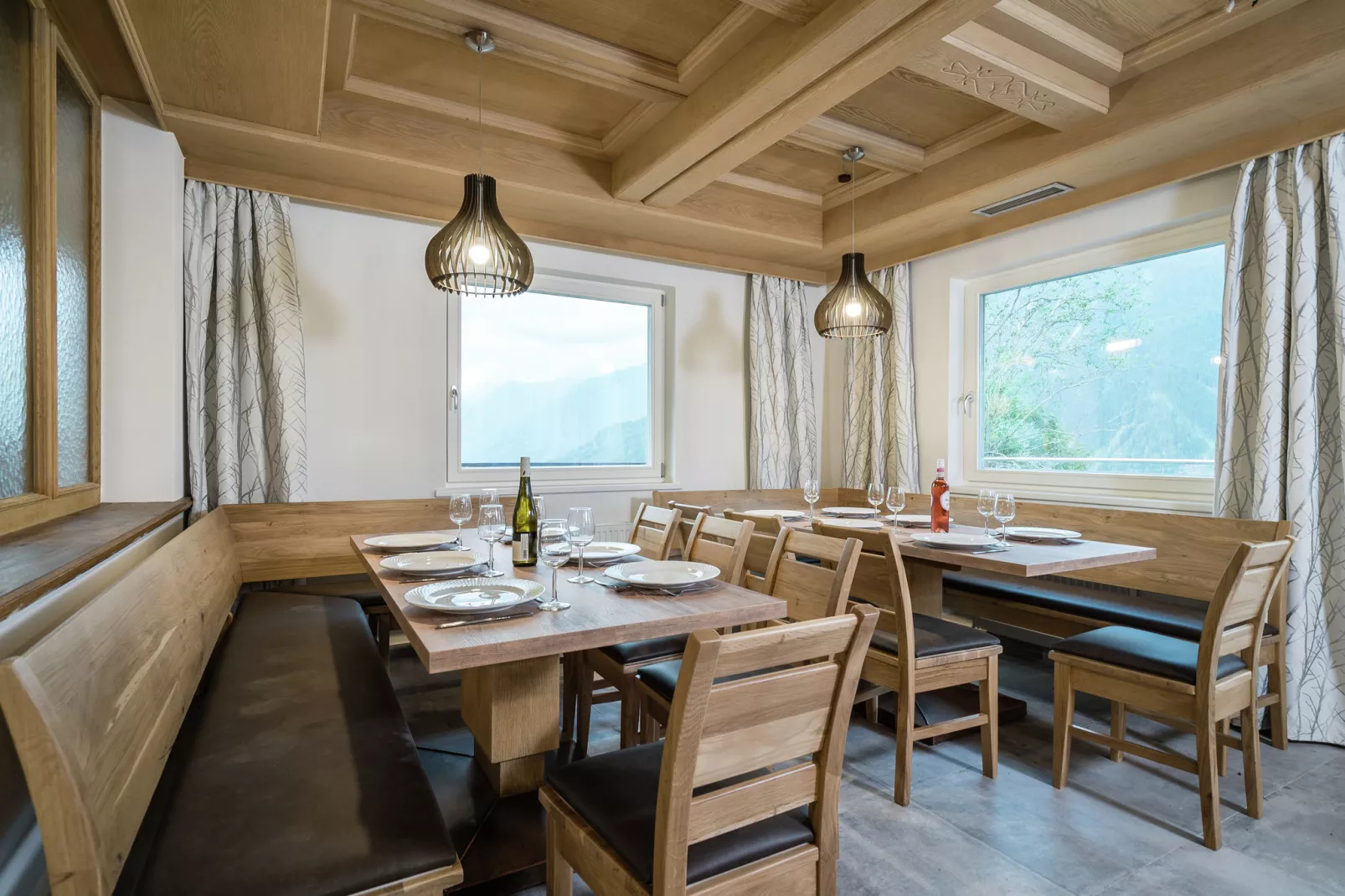 Chalet Bergerblick Zillertal Arena-Salle à manger