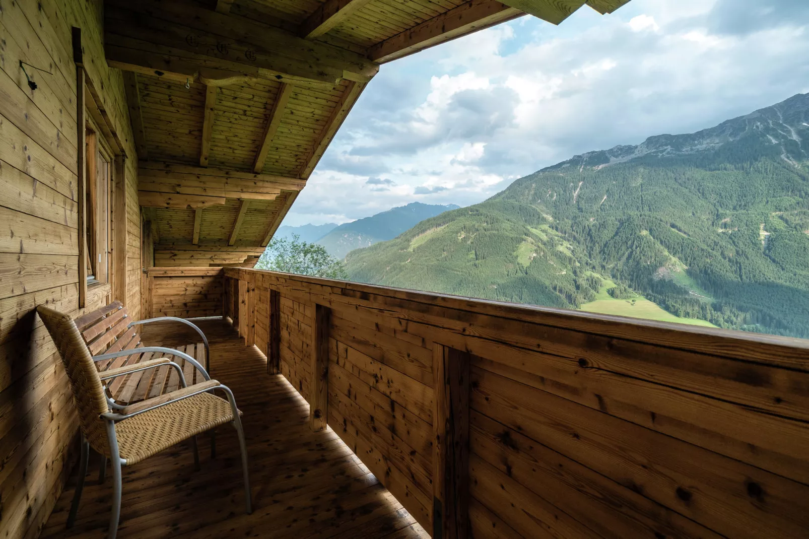 Chalet Bergerblick Zillertal Arena-Balcon-terrasse