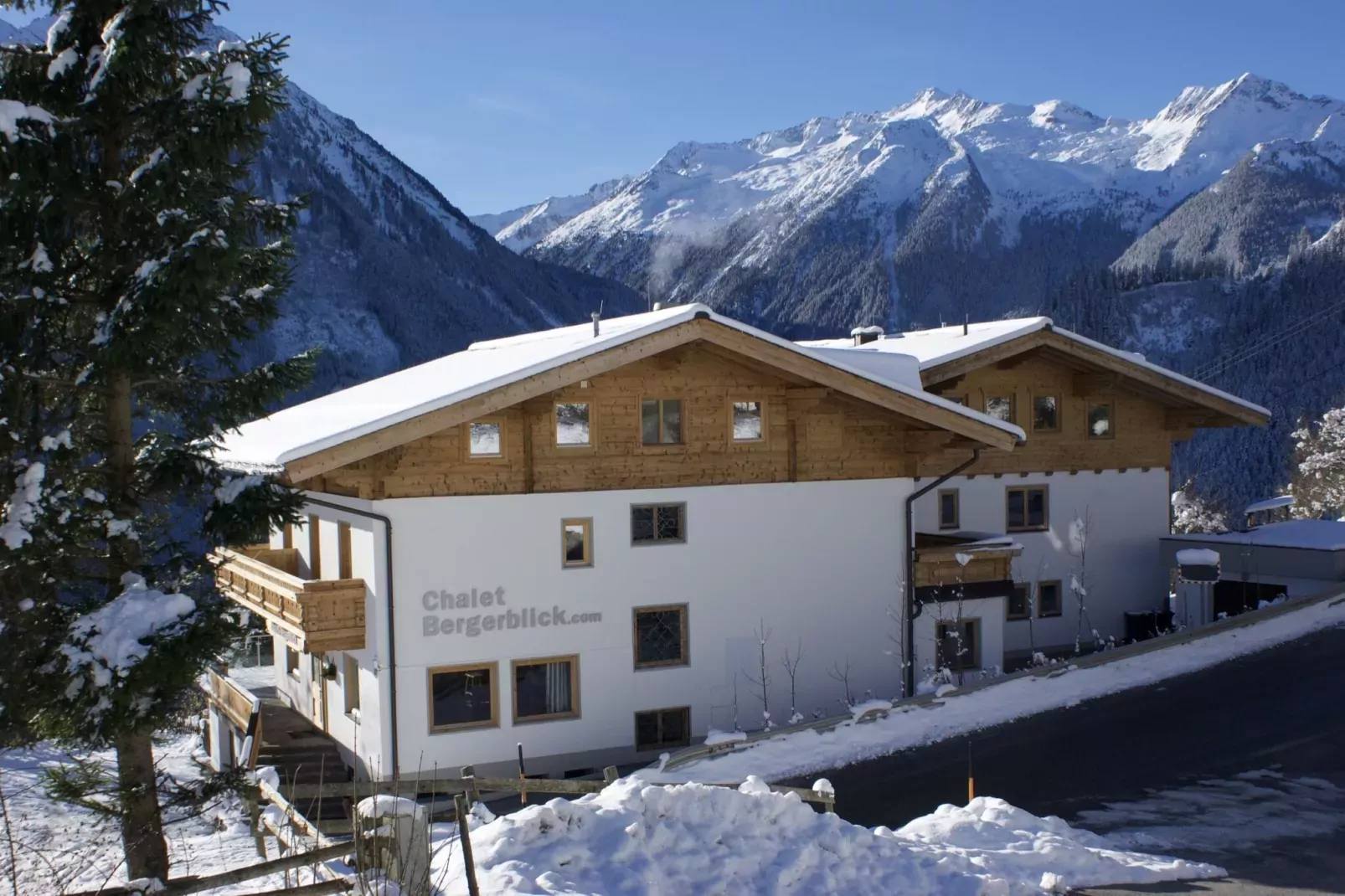 Chalet Bergerblick Zillertal Arena-Extérieur hiver