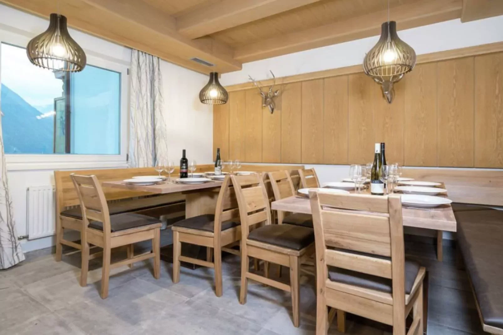 Chalet Bergerblick Zillertal Arena-Salle à manger