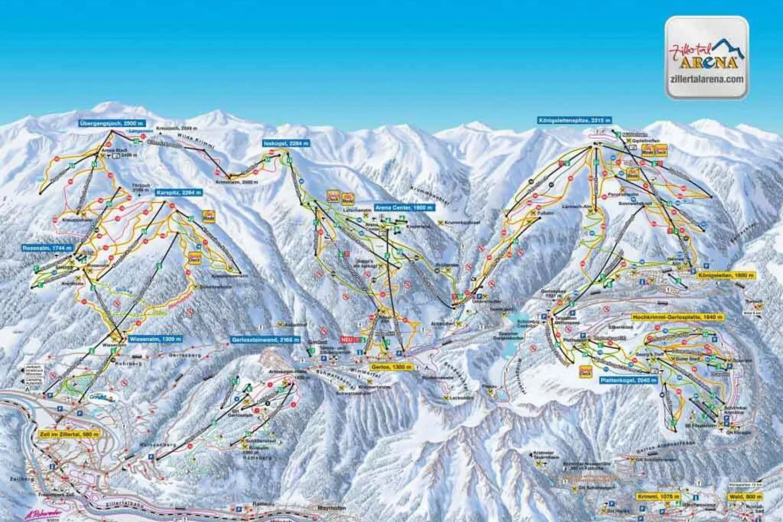 Chalet Bergerblick Zillertal Arena-Zone d'hiver à 5 km