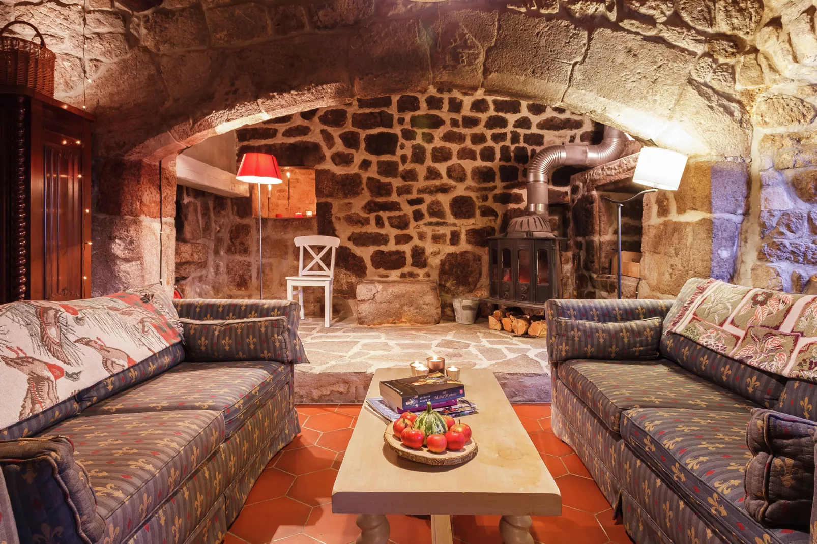 Maison de vacance - Cros-de-Géorand-Wohnzimmer
