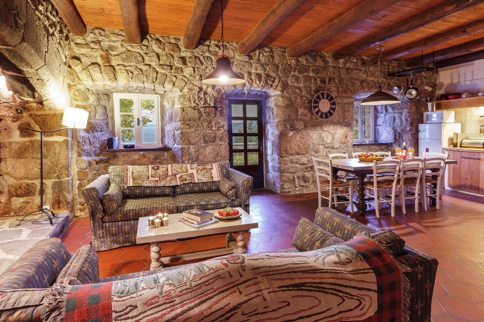 Maison de vacance - Cros-de-Géorand-Wohnzimmer
