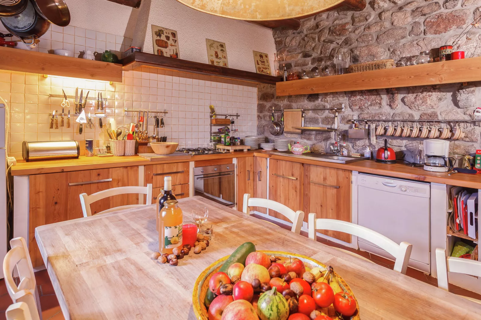 Maison de vacance - Cros-de-Géorand-Küche