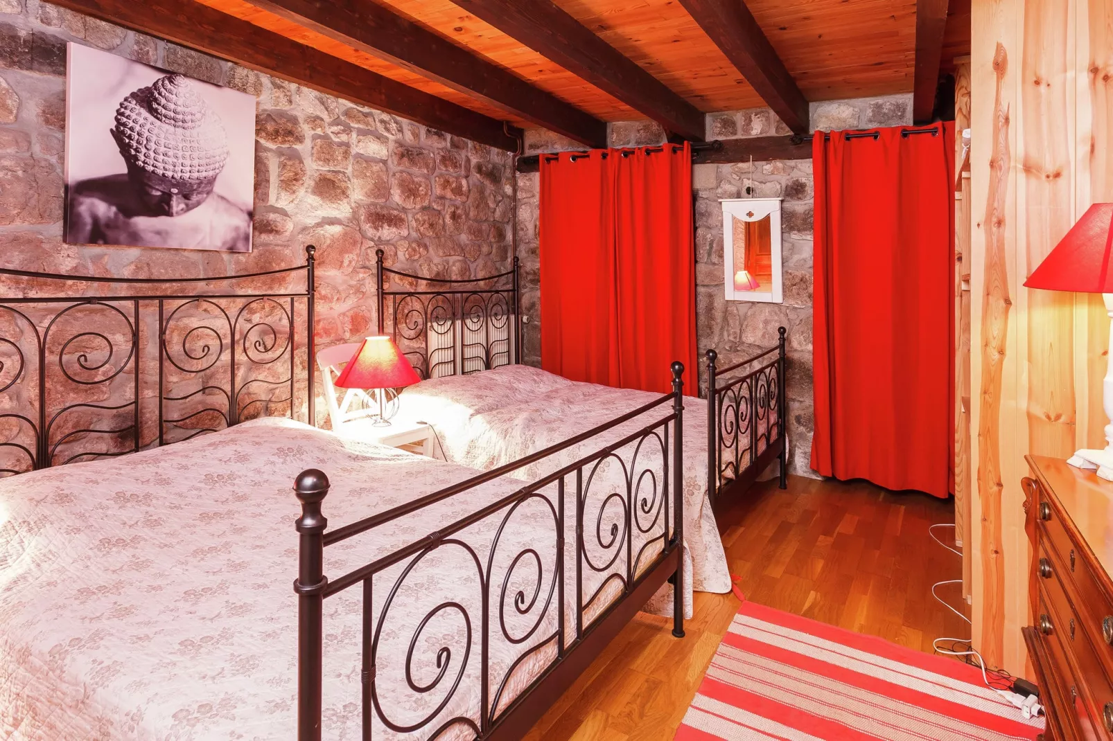 Maison de vacance - Cros-de-Géorand-Schlafzimmer