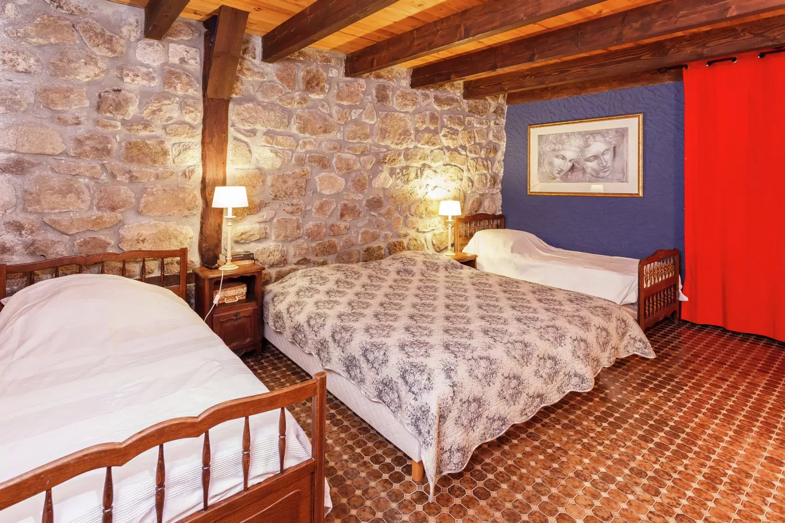Maison de vacance - Cros-de-Géorand-Schlafzimmer