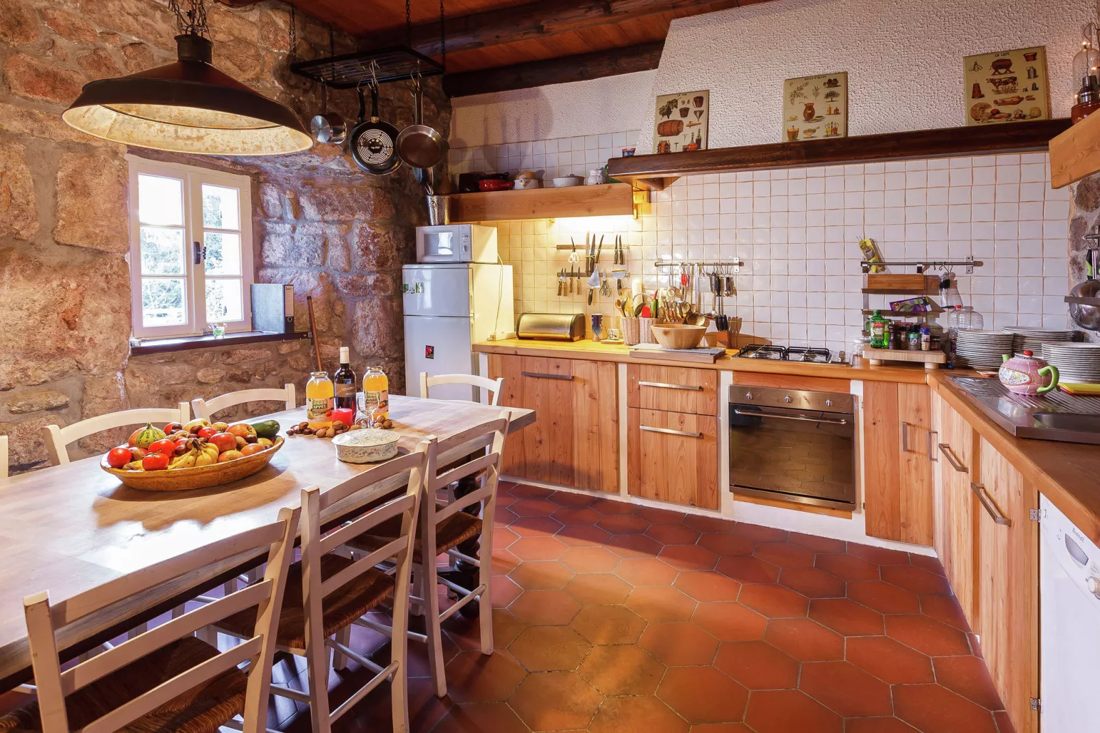 Maison de vacance - Cros-de-Géorand-Küche
