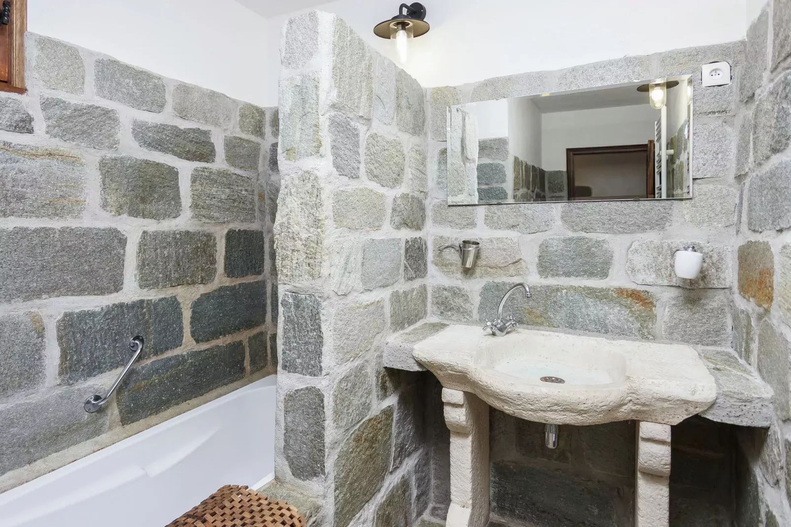Maison de vacance - Cros-de-Géorand-Badezimmer