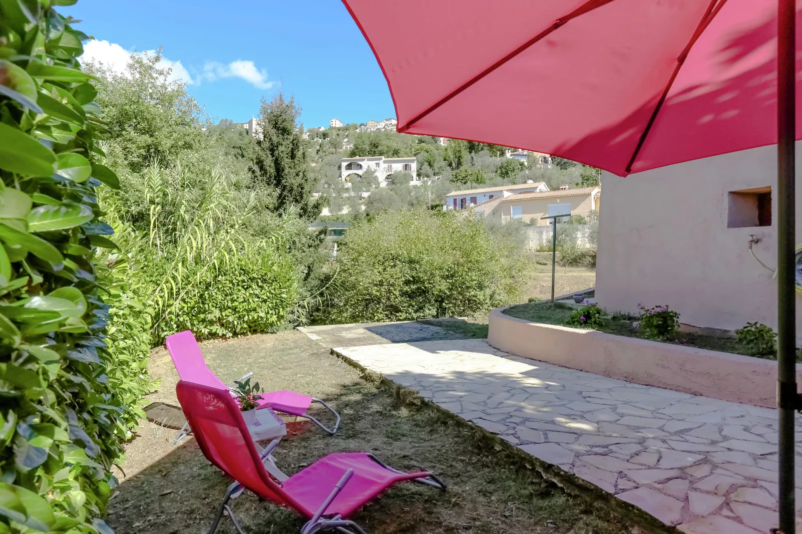 La Bergerie-Garten Sommer