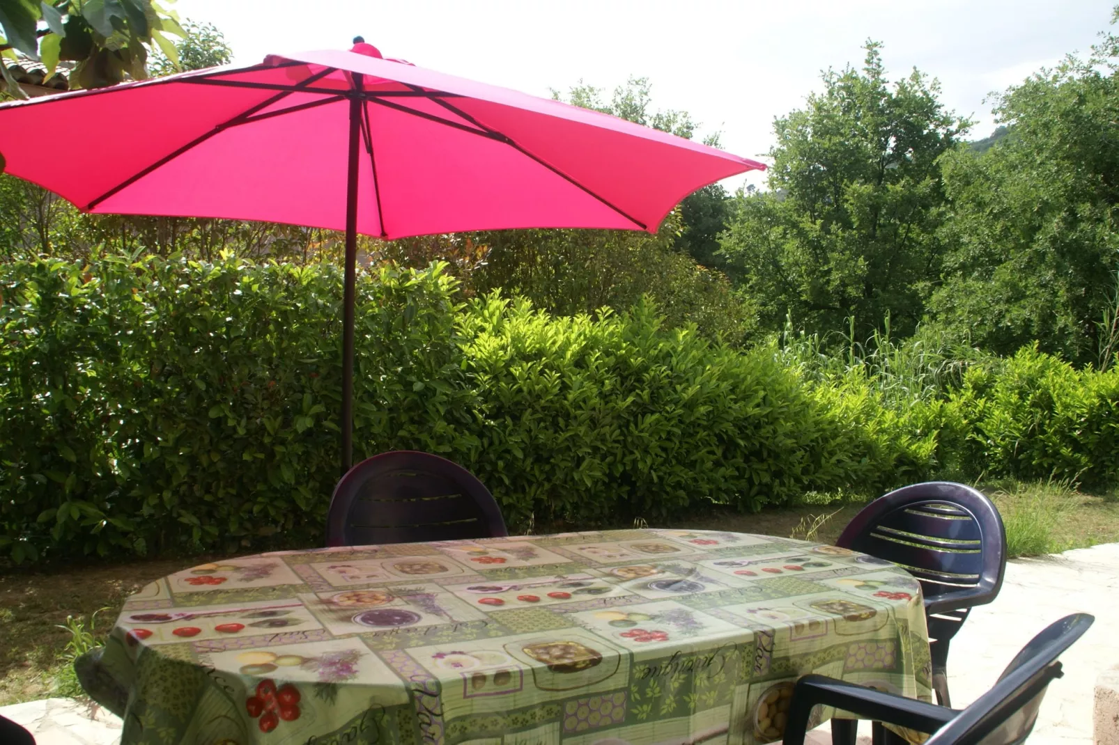 La Bergerie-Garten Sommer