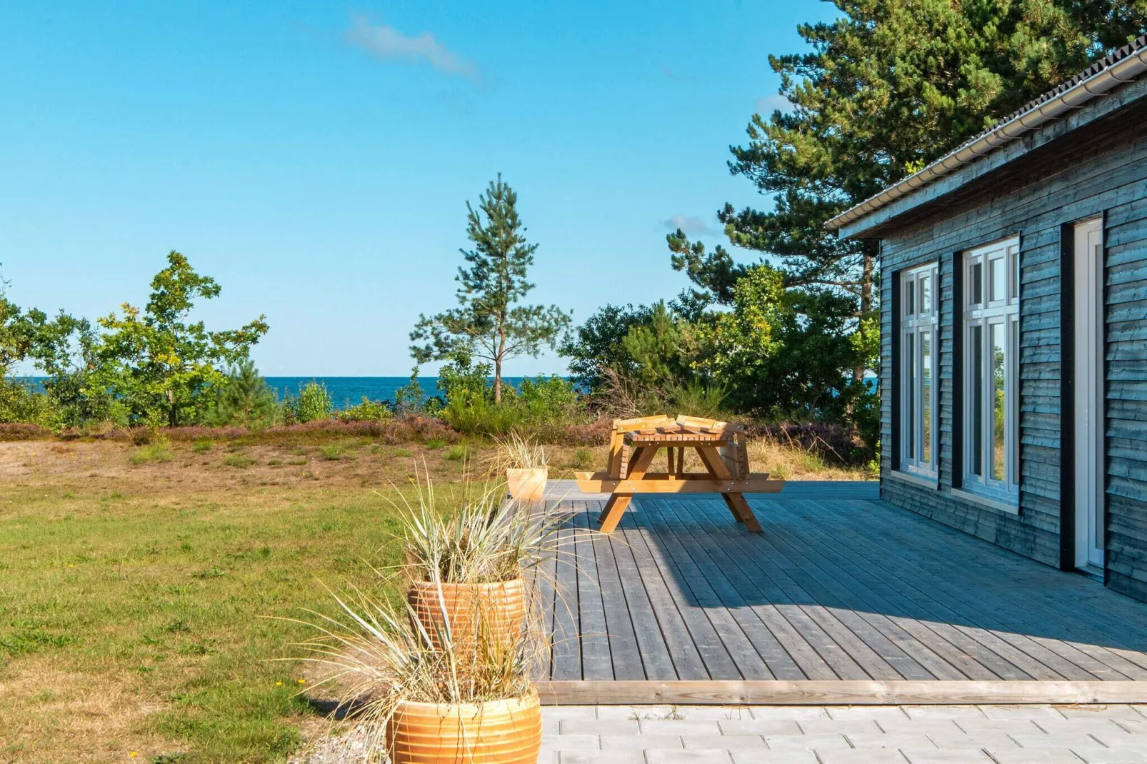 6 person holiday home in Allingåbro-Water view