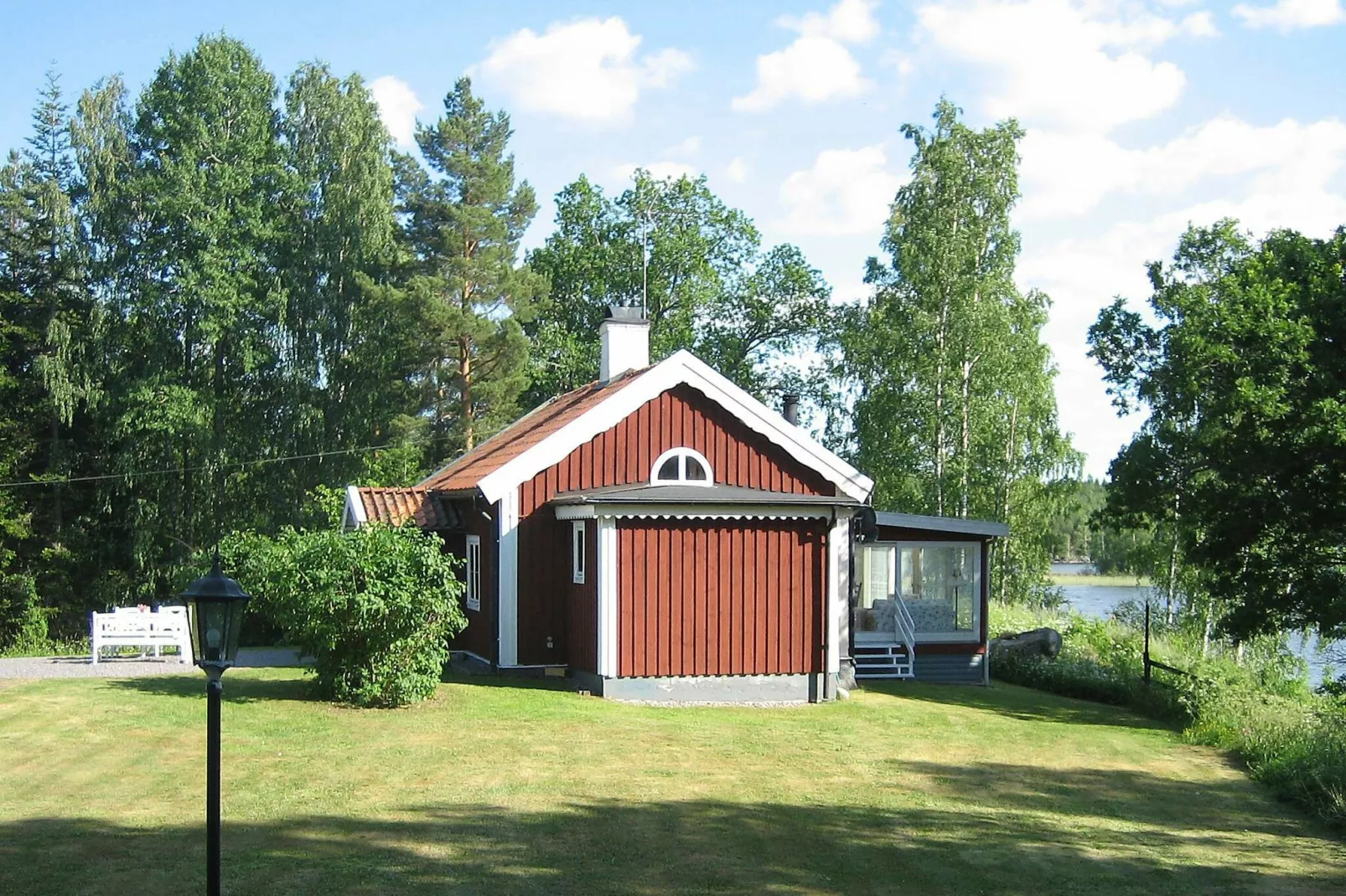 7 Personen Ferienhaus in ÅTVIDABERG-By Traum-Außenbereich