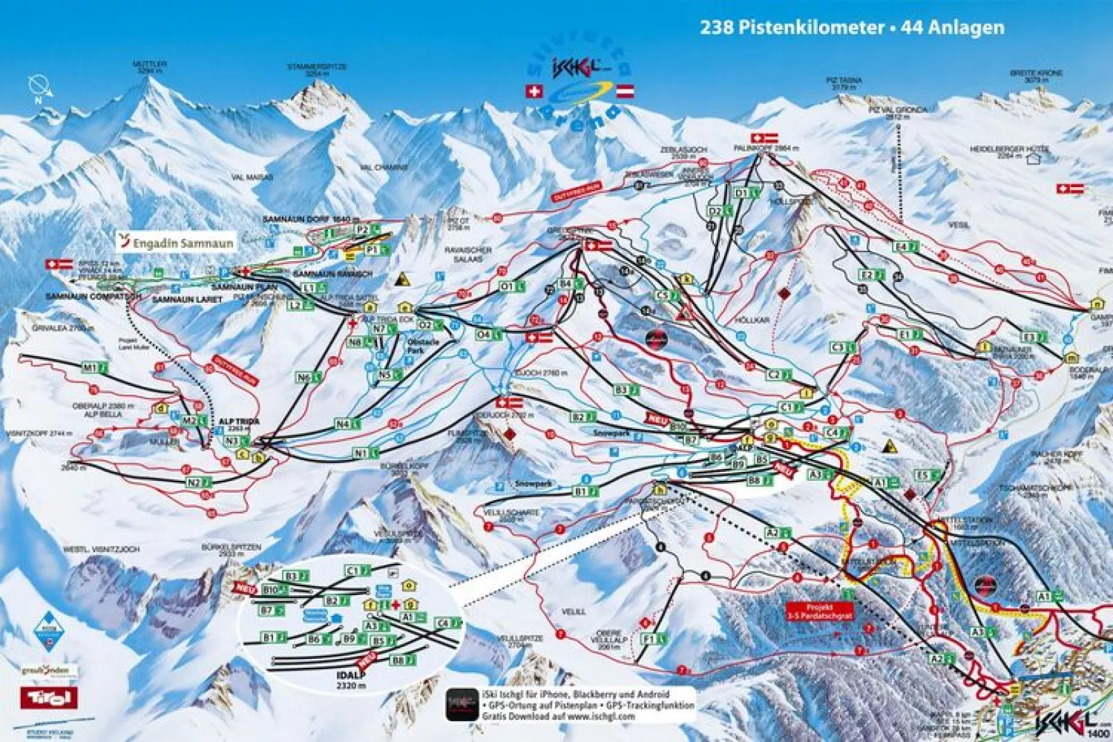 Apart Fliana-Areas summer 20km