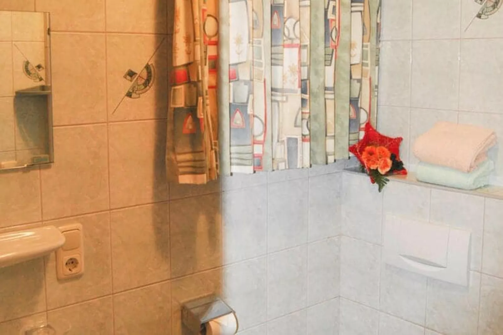 Val Sinestra - Typ B - 4 Personen-Bathroom
