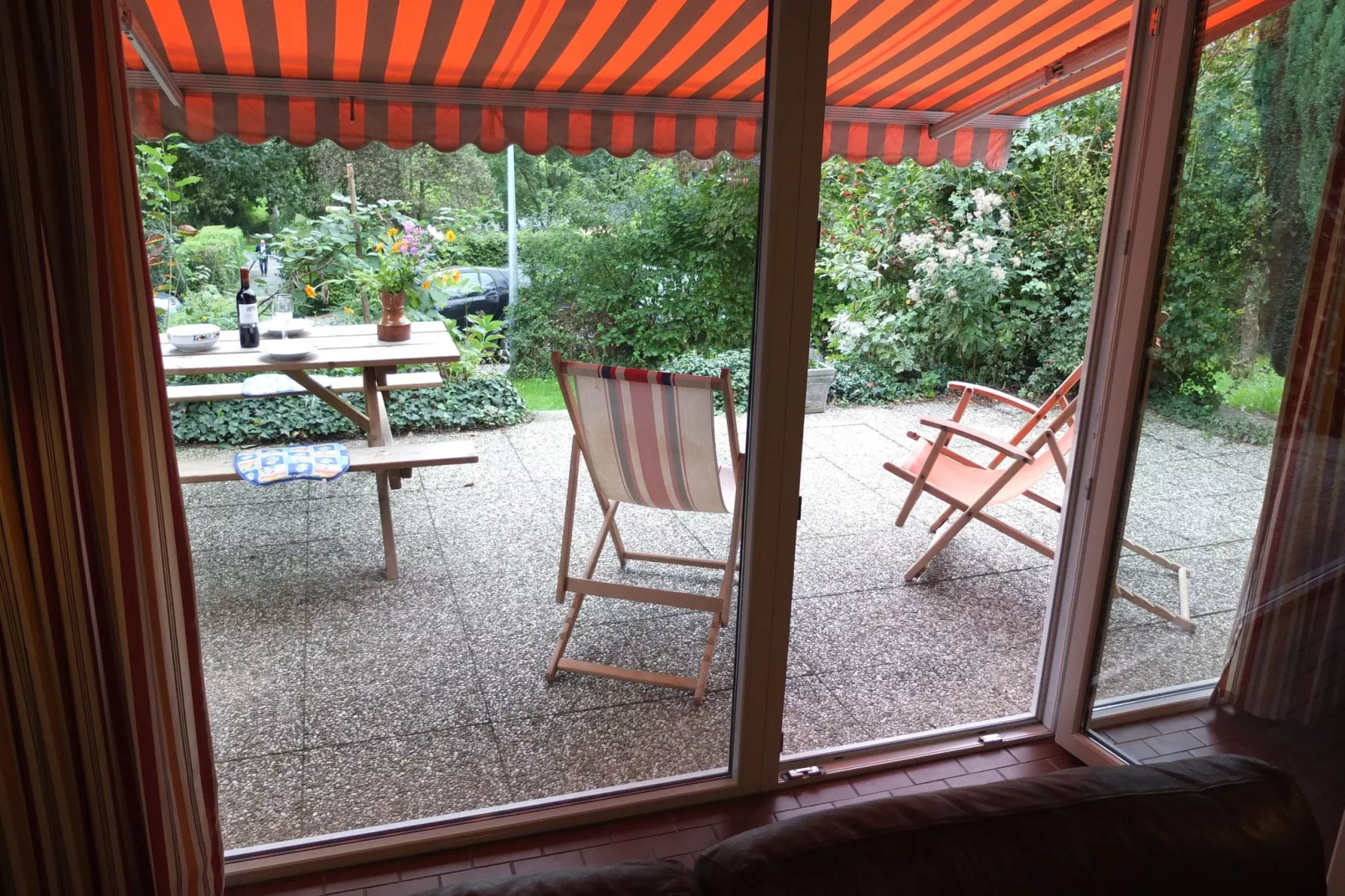 Aux Trois Frontières-Terrace balcony