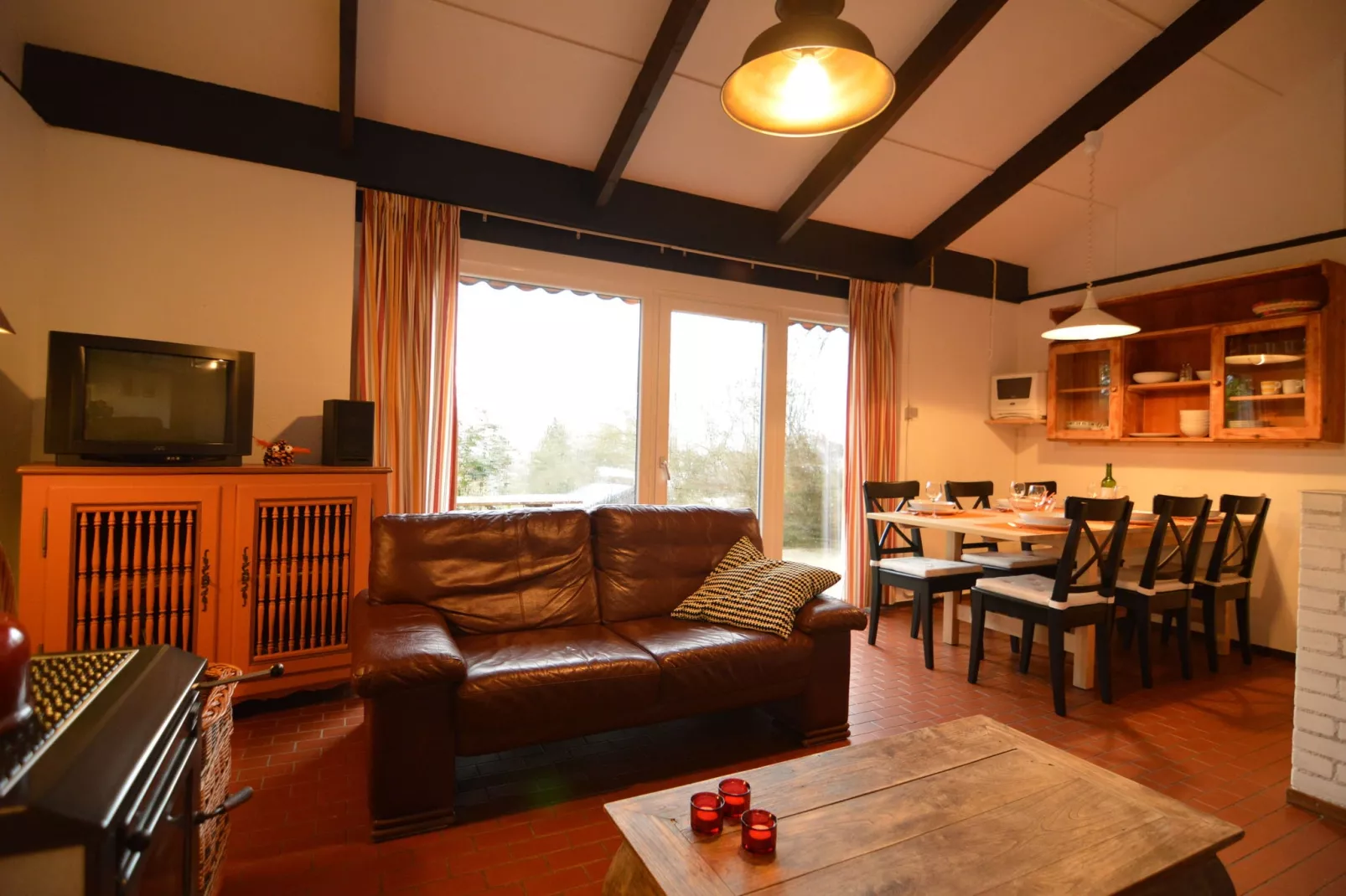 Aux Trois Frontières-Living room
