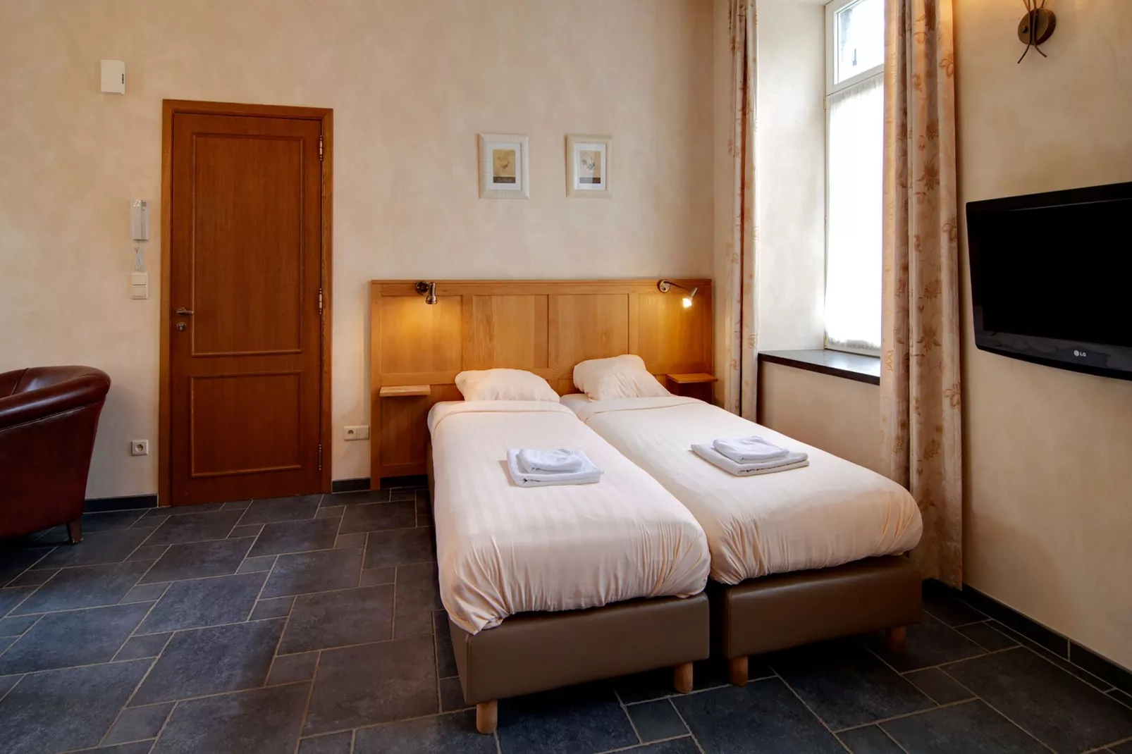 Studio voor twee Domaine Château Dieupart-Bedroom
