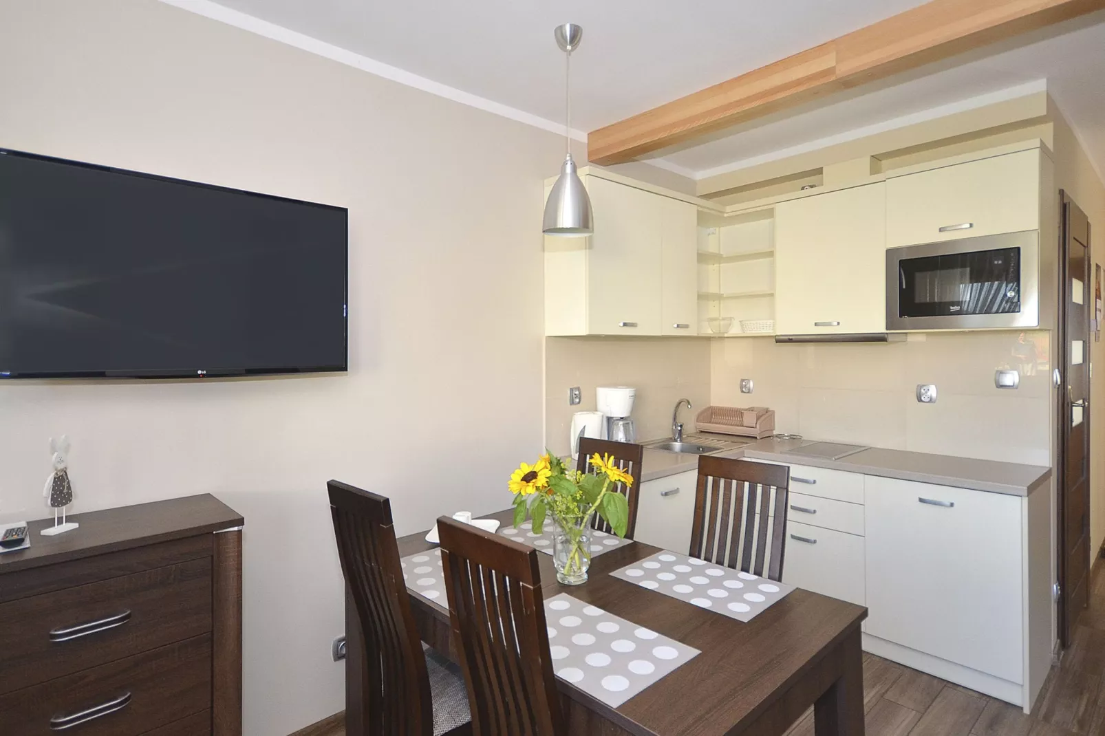 Two-level modern apartments-Dining room