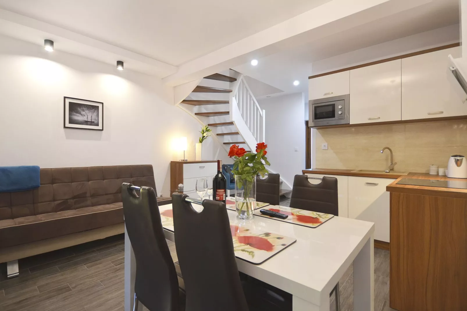 Two-level modern apartments-Kitchen
