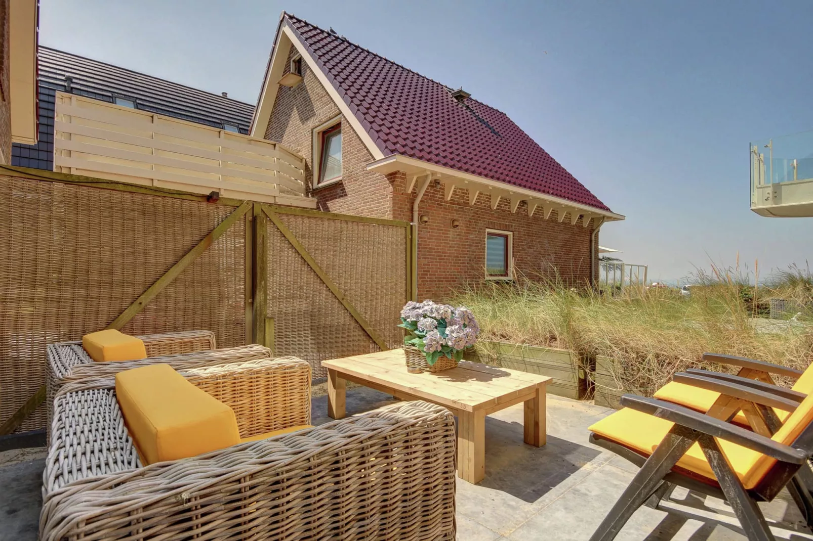 De ZeeParel Sea Fish-Terrassenbalkon