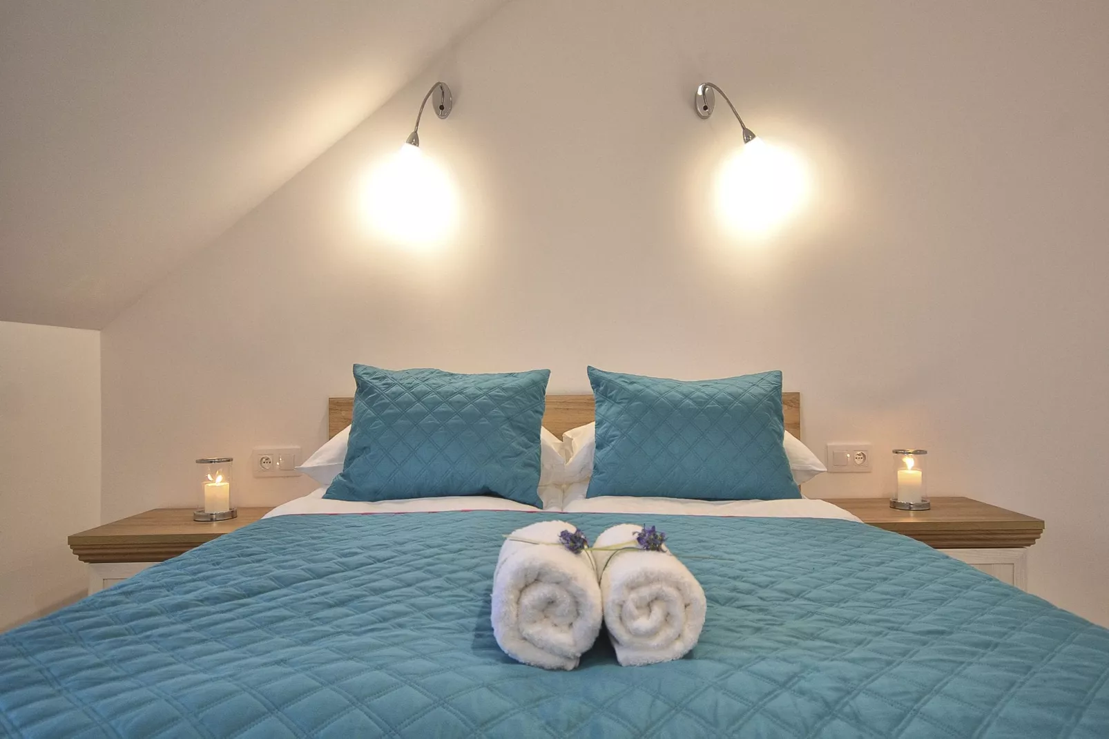 Two-level modern apartments-Bedroom