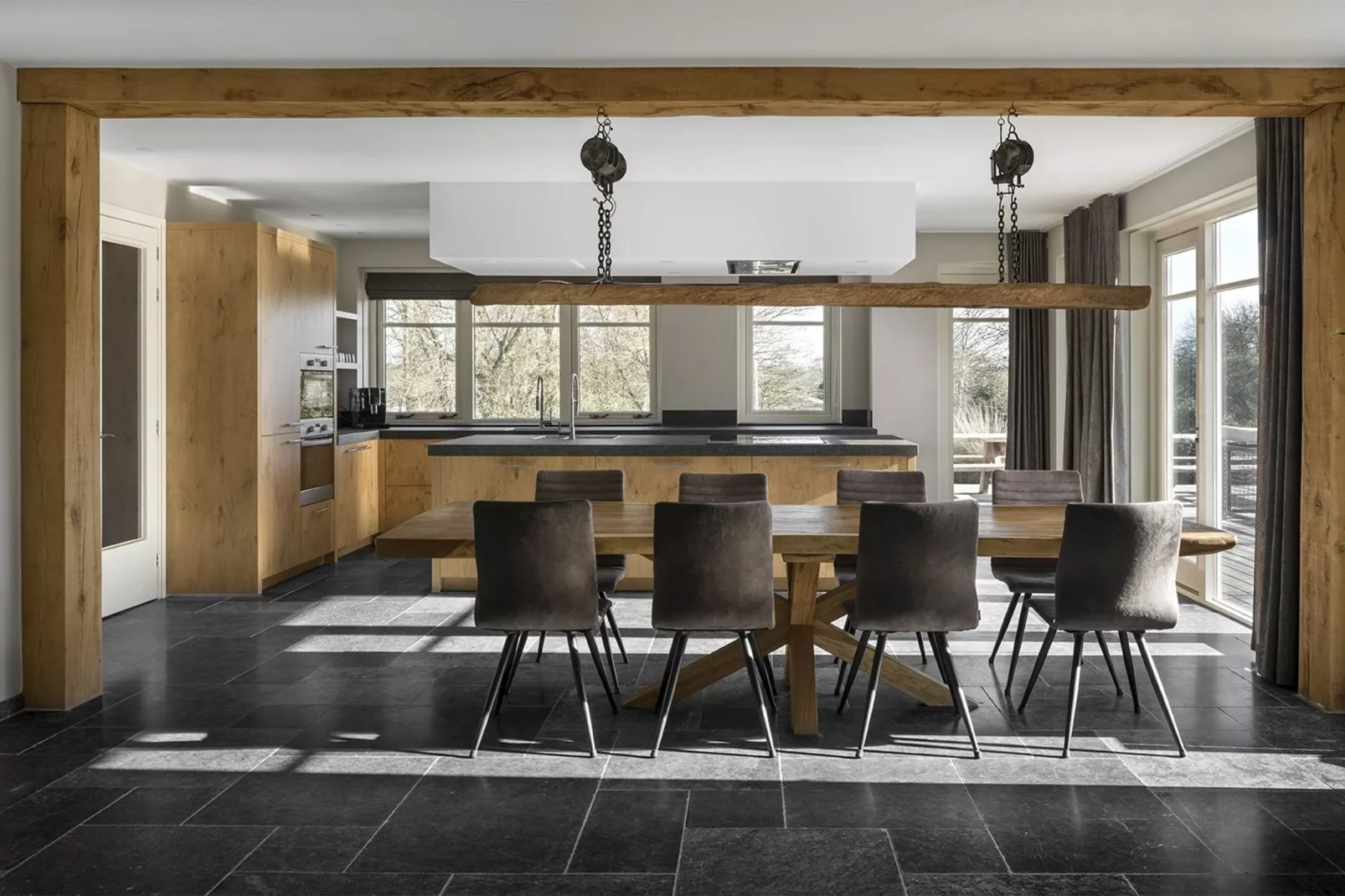 Duinvilla Noordwijk-Dining room