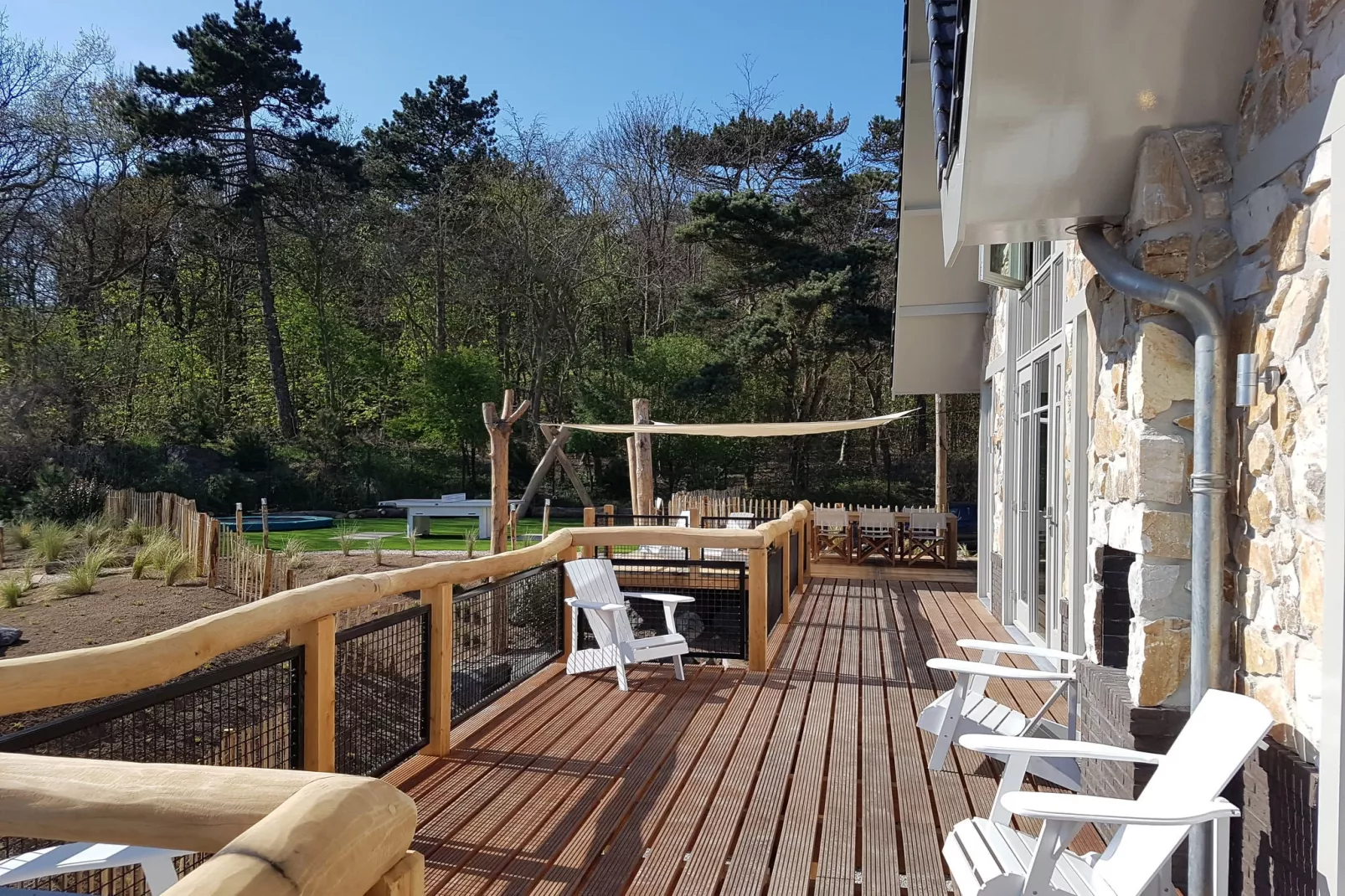 Duinvilla Noordwijk-Terrace balcony