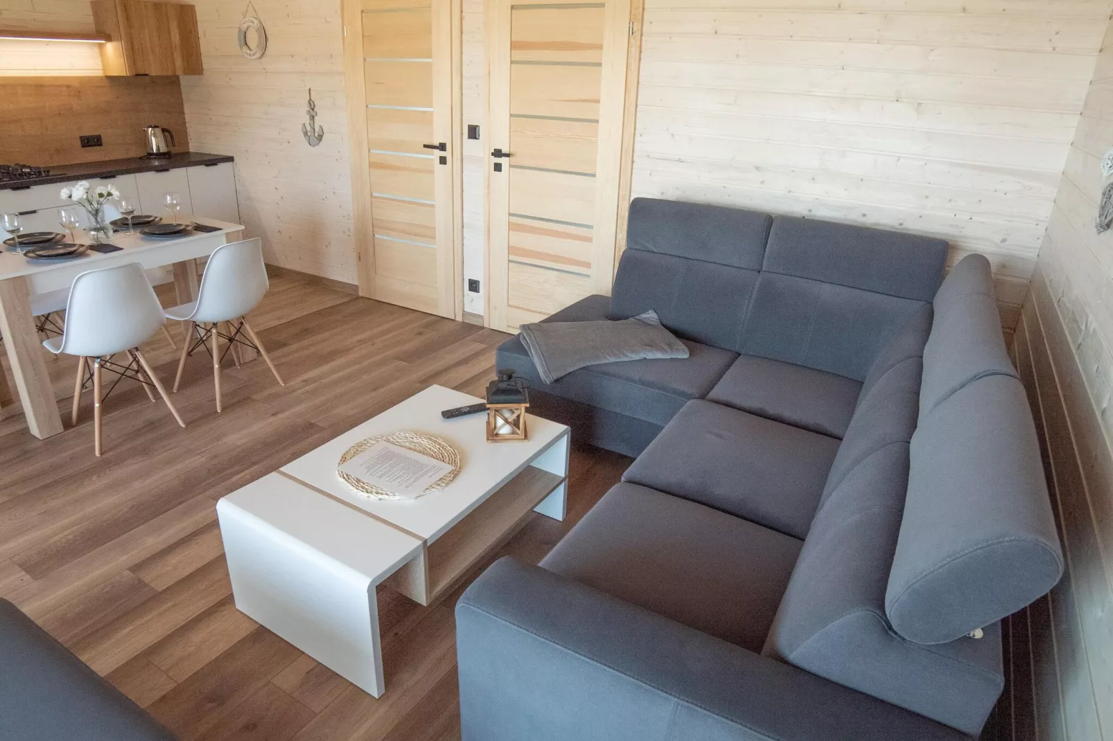 Domki letniskowe dla 5 osób Wicie-Living room