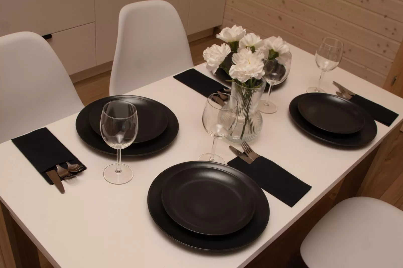 Domki letniskowe dla 5 osób Wicie-Dining room