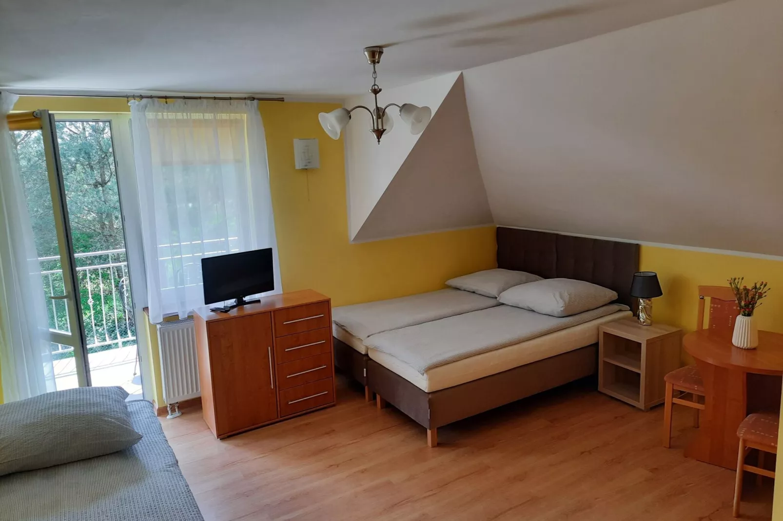 Spacious holiday home in Sieroslaw-Bedroom