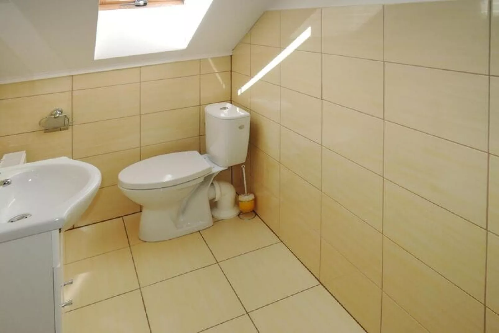 Spacious holiday home in Sieroslaw-Bathroom