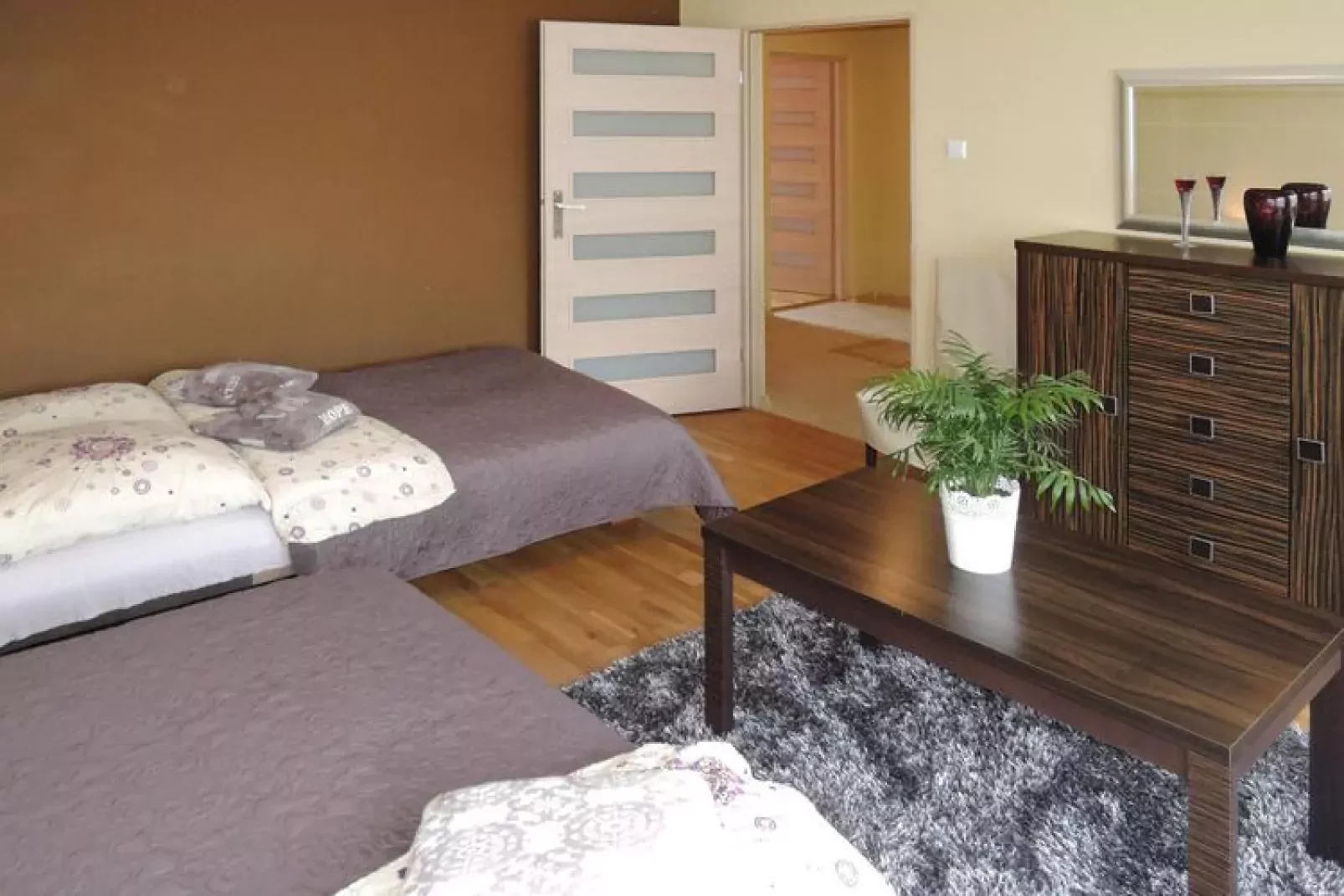 Holiday spacious modern flat in Dabrowa-Chambre