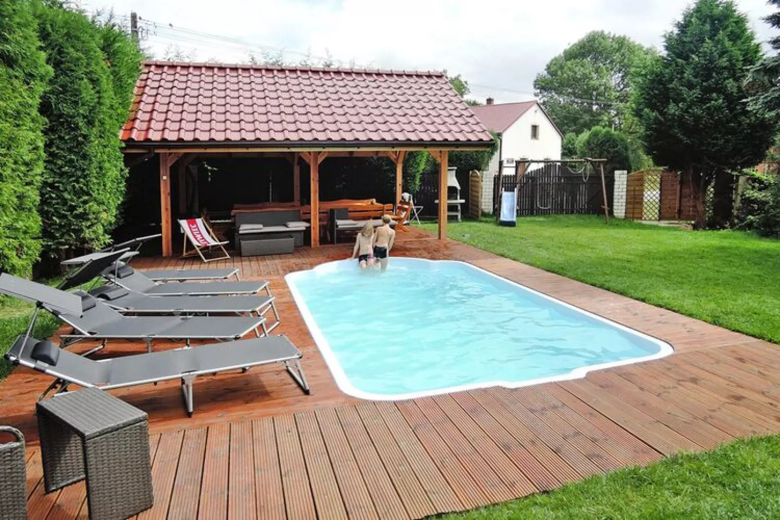 Dom z basenem dla 14 osób Kołczewo-Pool