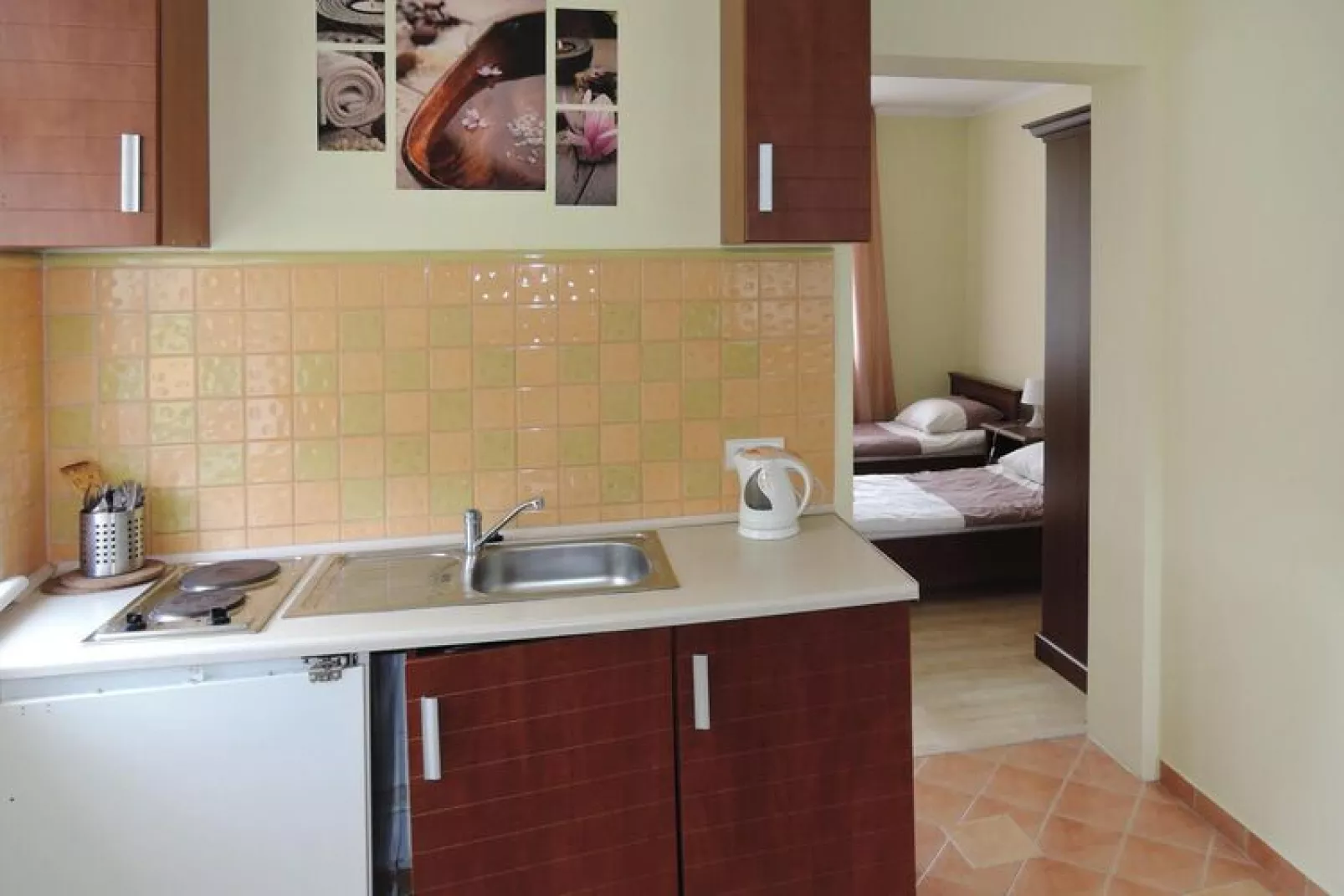 Dom z basenem dla 14 osób Kołczewo-Kitchen