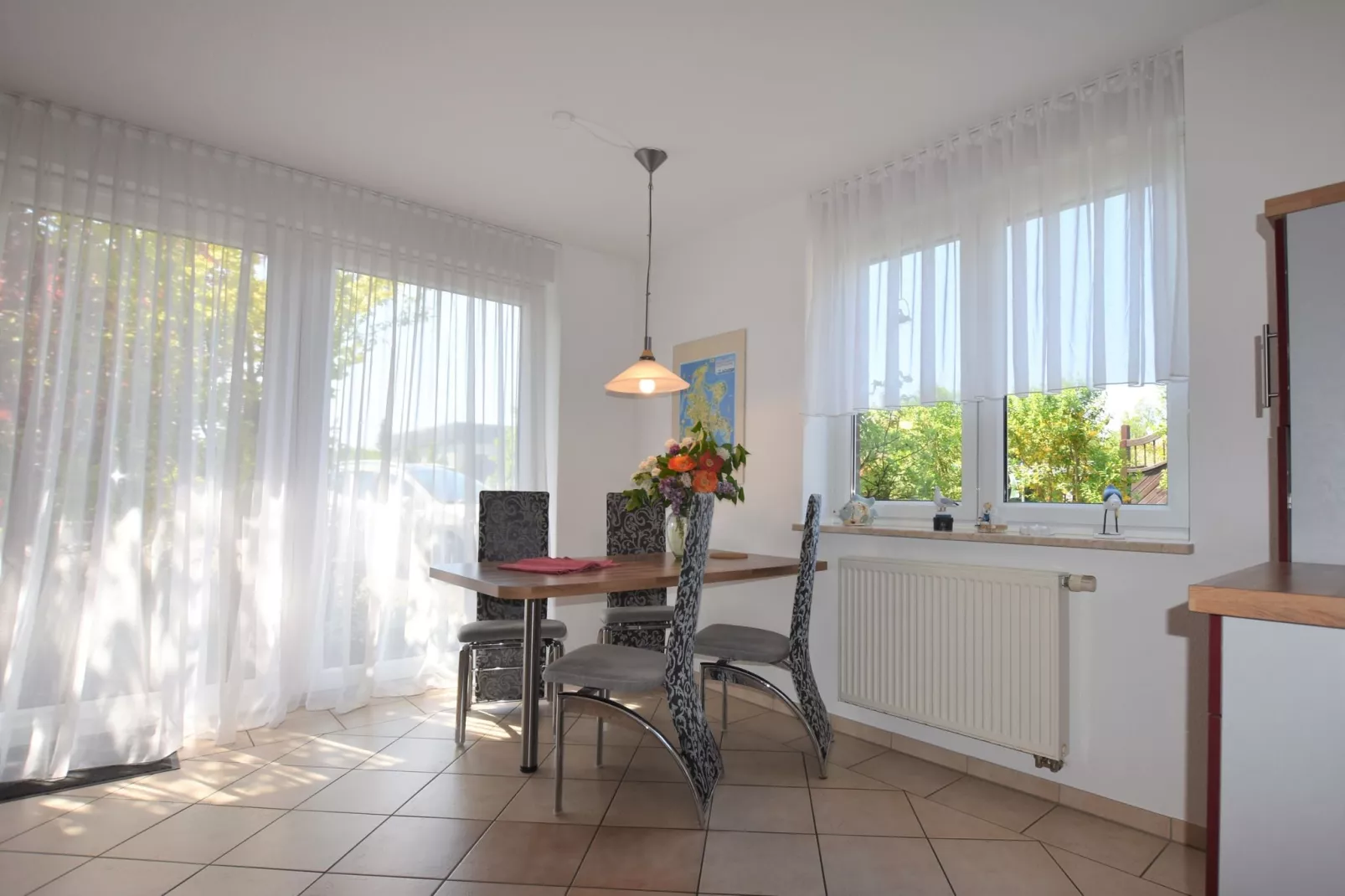 Ostsee-Haus Windland auf der Insel-Esszimmer