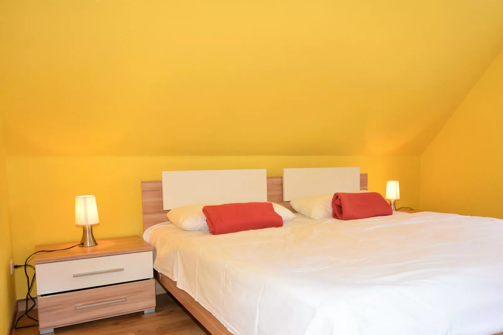 Ostsee-Haus Windland auf der Insel-Schlafzimmer