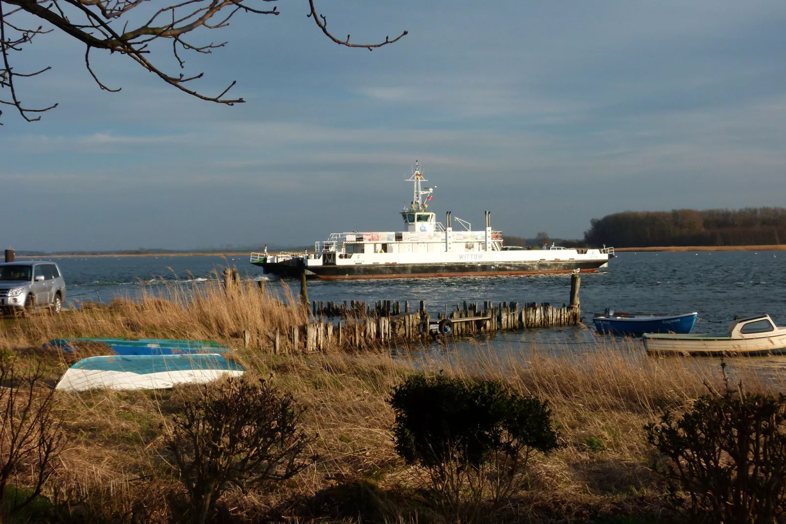 Ostsee-Haus Windland auf der Insel-Gebiete Sommer 5 km