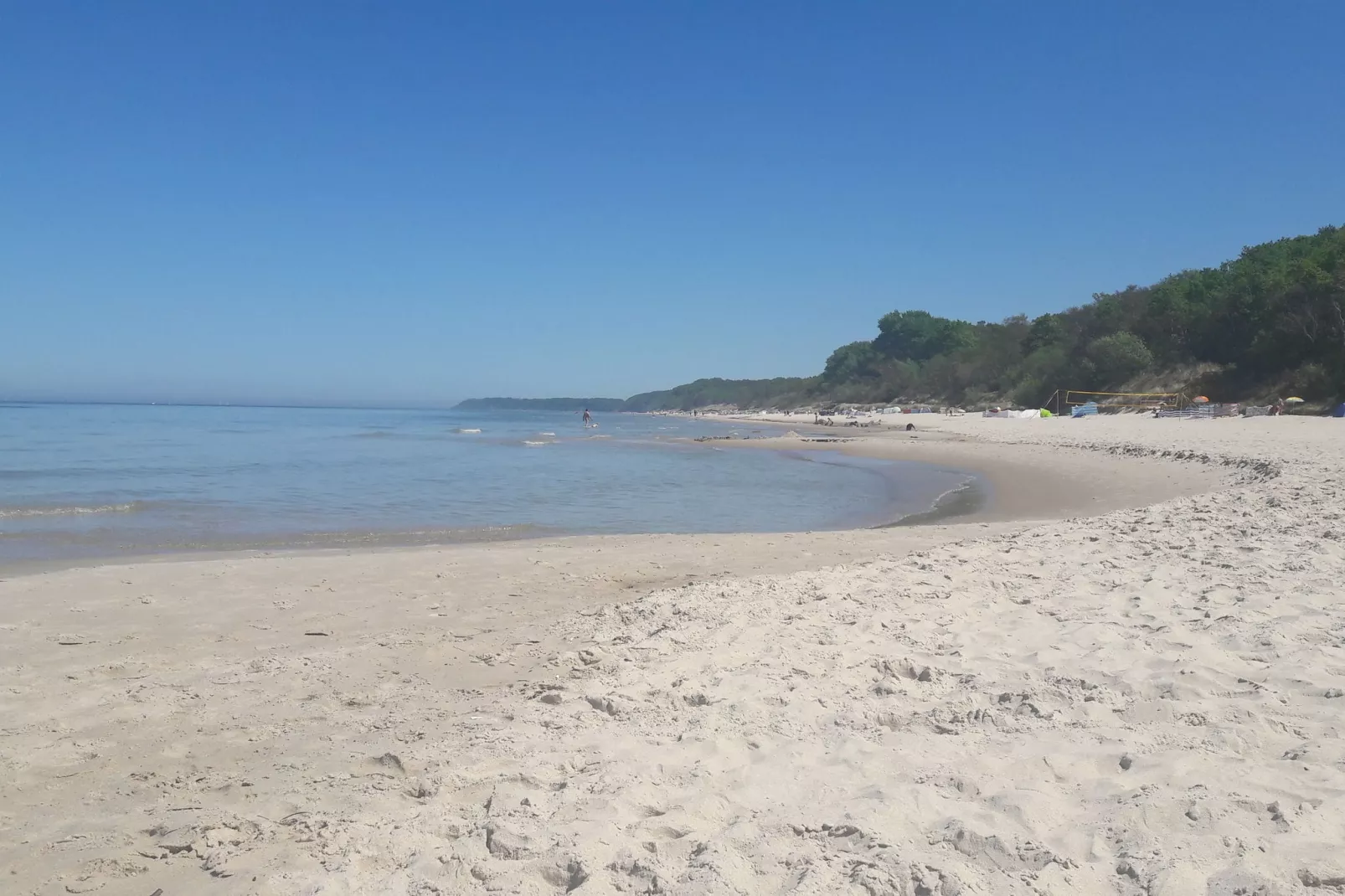 Ostsee-Haus Windland auf der Insel-Gebiete Sommer 20 km