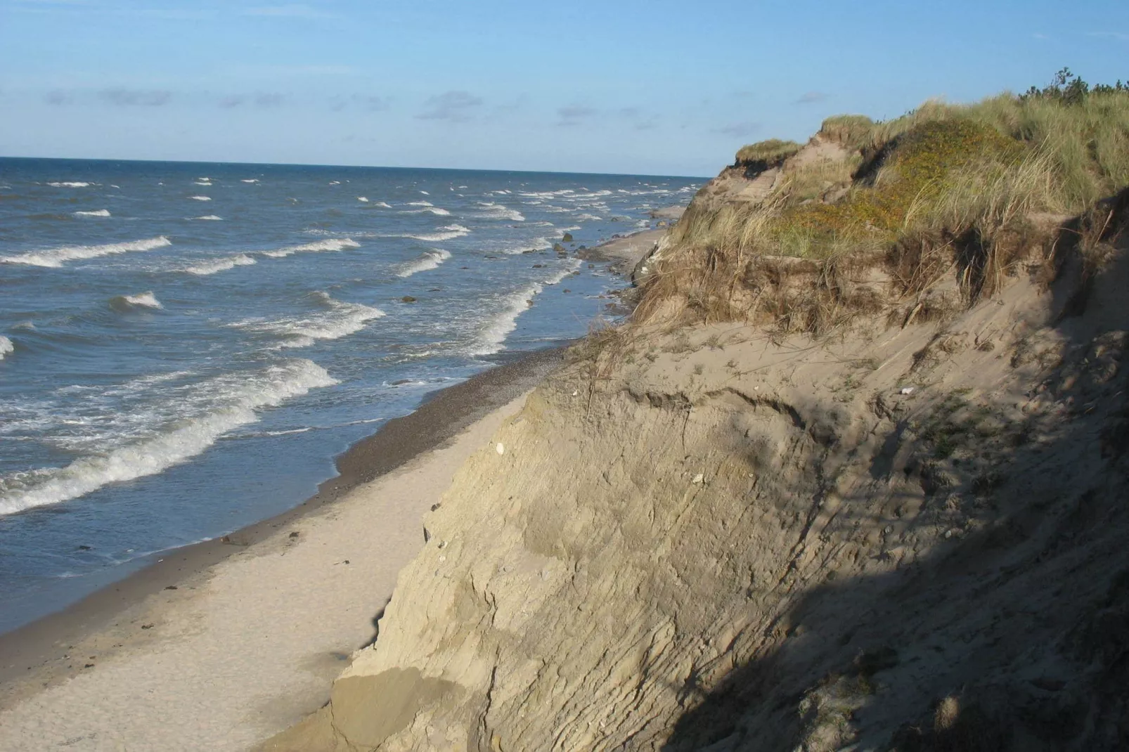 Ostsee-Haus Windland auf der Insel-Gebiete Sommer 20 km
