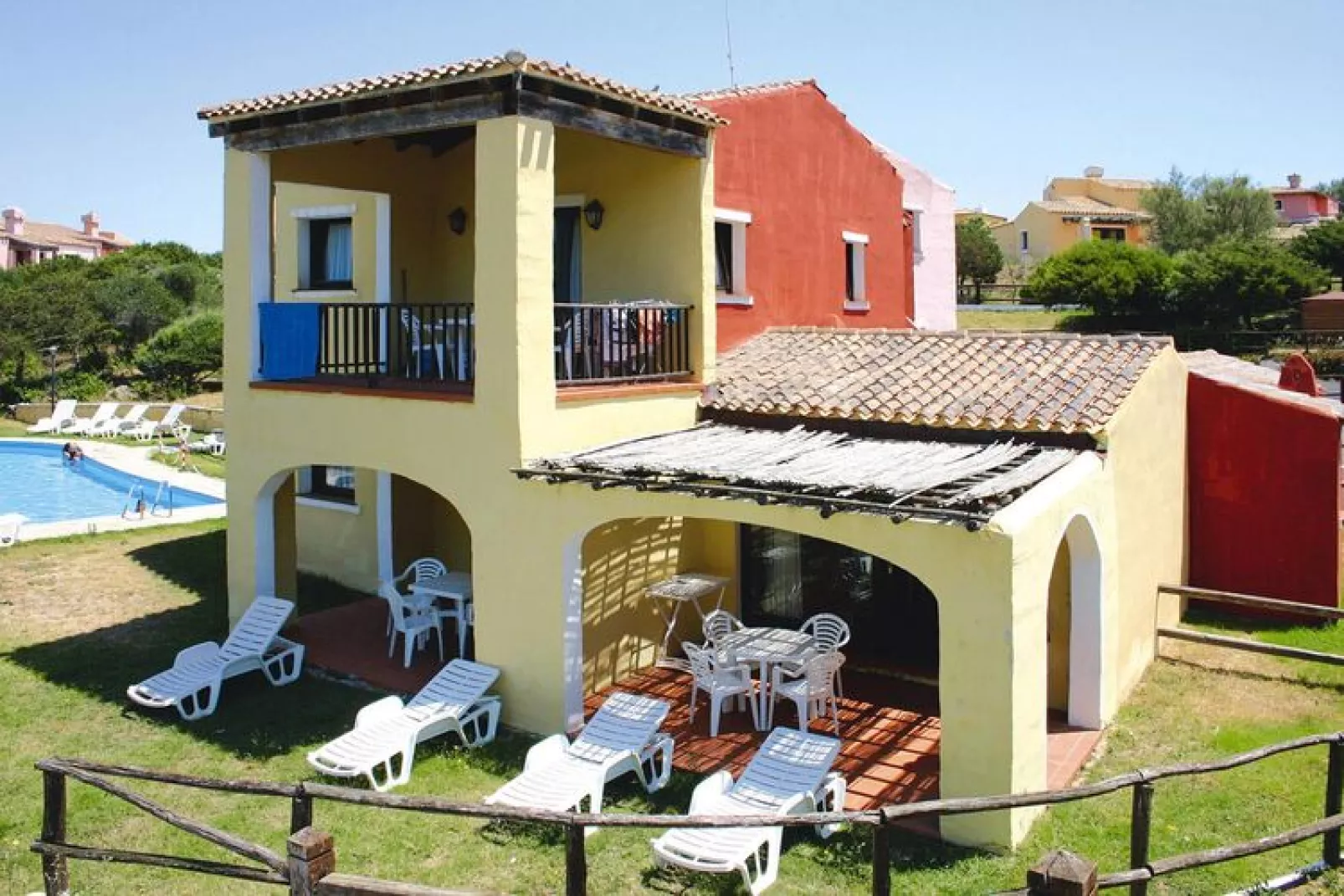 Holiday residence Sea Villas Stintino-Villa 6 ESCLmit Privatpool-Extérieur été