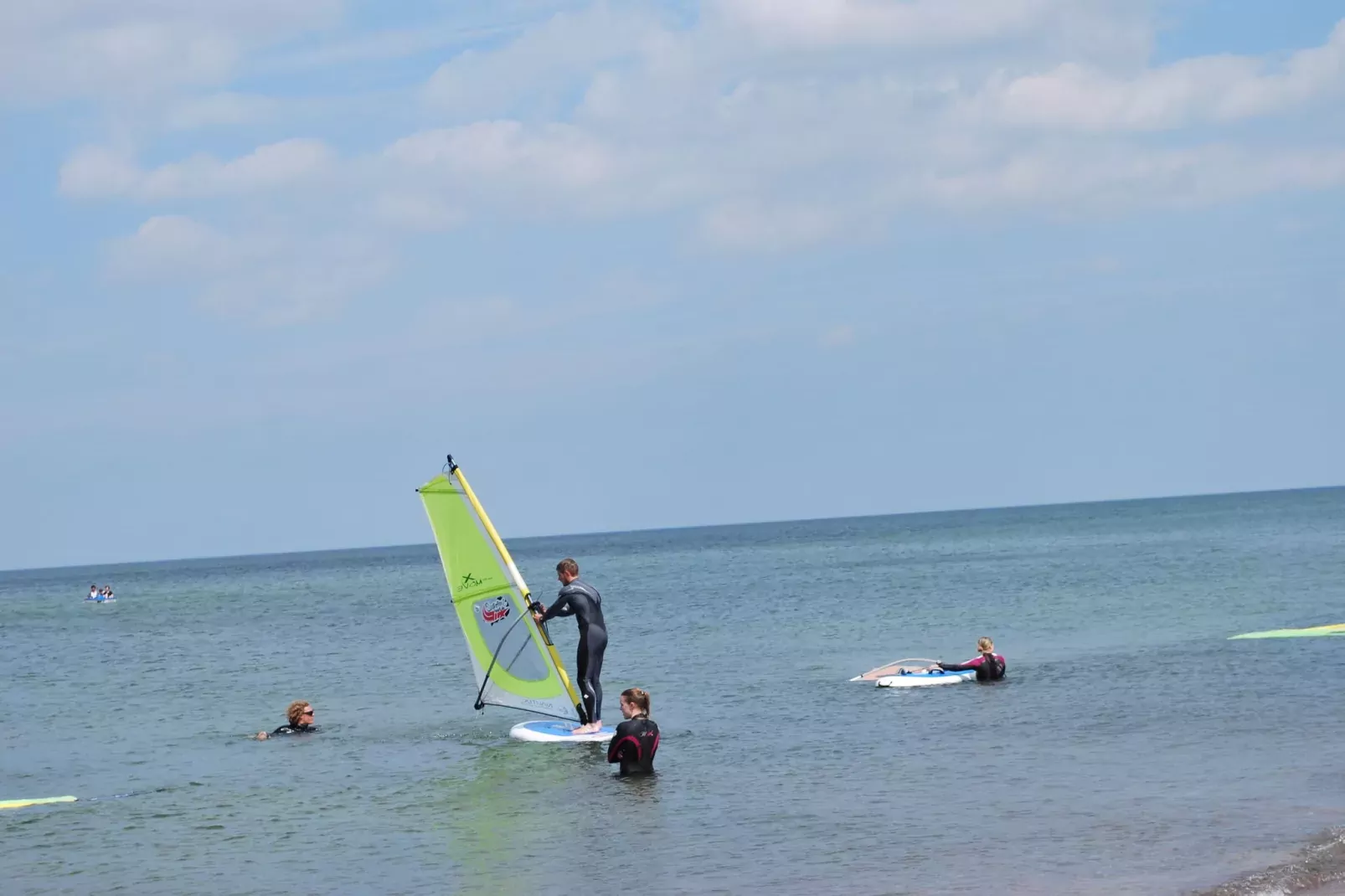Am Ostsee Radweg-Areas summer 1km