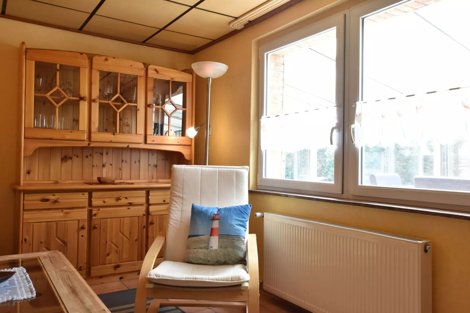 Ferienhaus mit Wintergarten-Living room