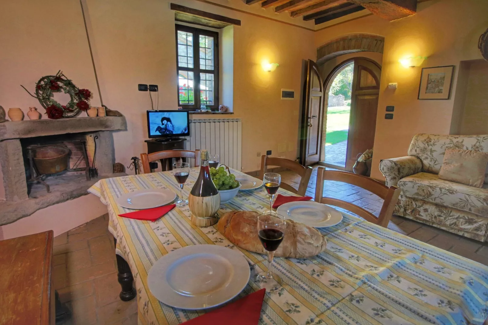 Casa Utimio-Esszimmer