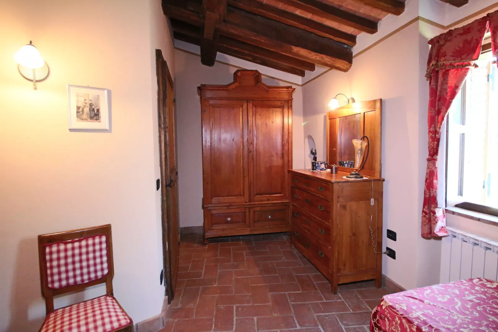 Casa Utimio-Schlafzimmer
