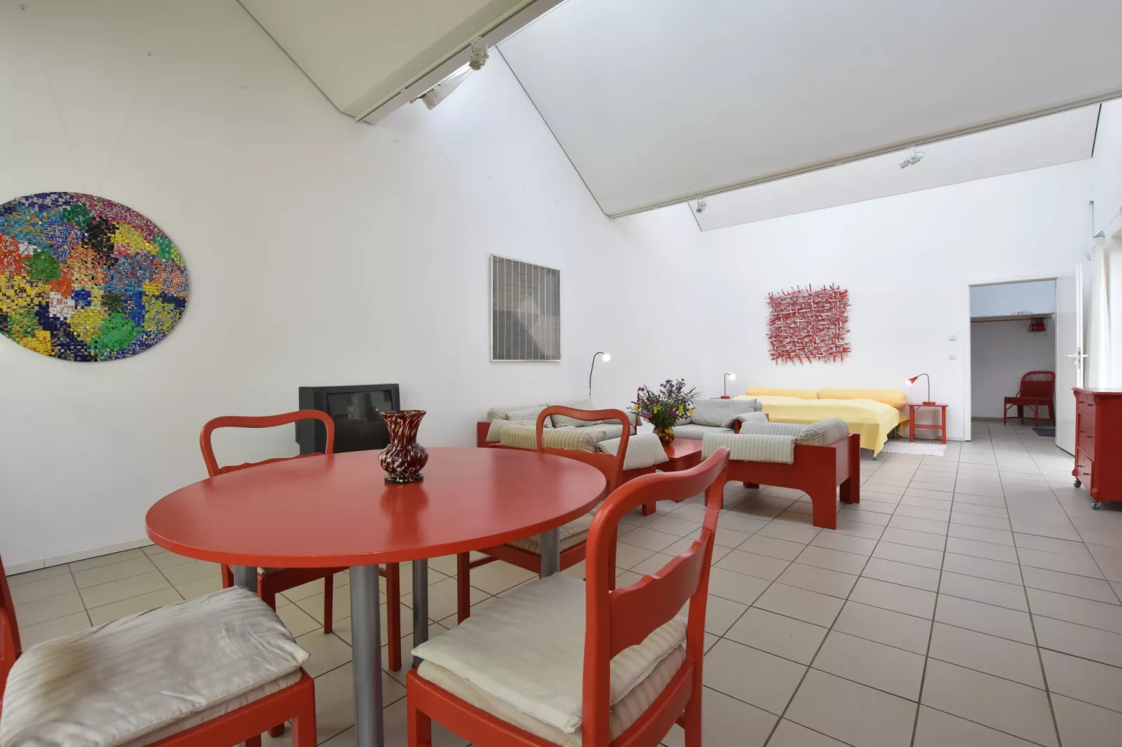 Ostseeblick Kühlungsborn mit Terrasse und Garten-Wohnzimmer