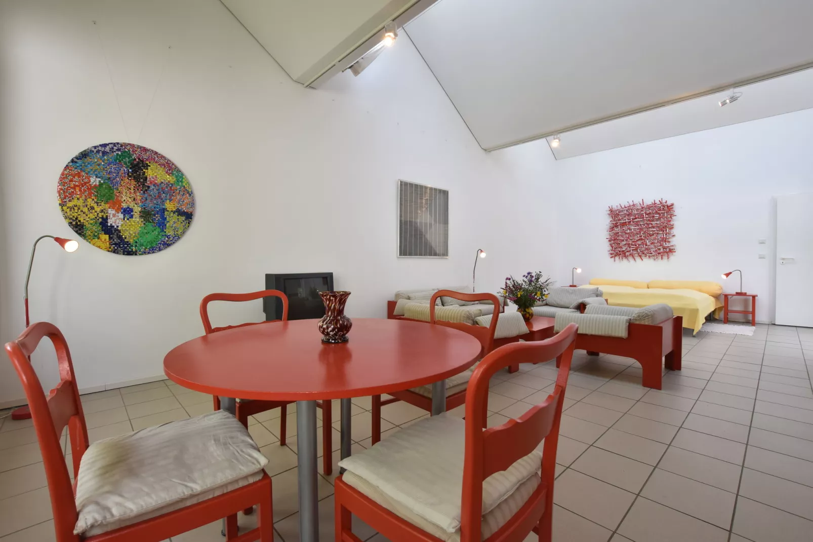 Ostseeblick Kühlungsborn mit Terrasse und Garten-Wohnzimmer