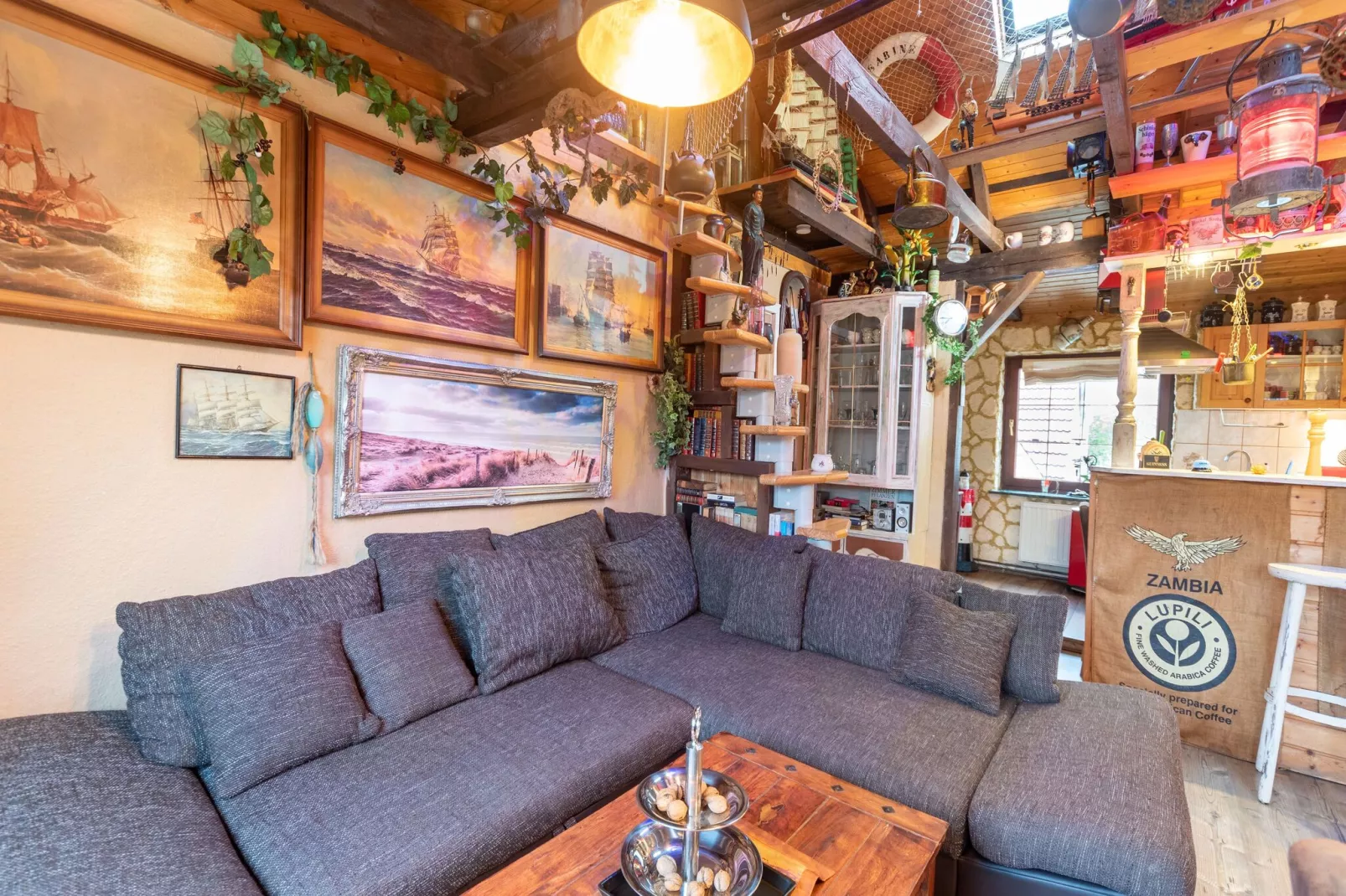 Dachterrassenwohnung-Living room