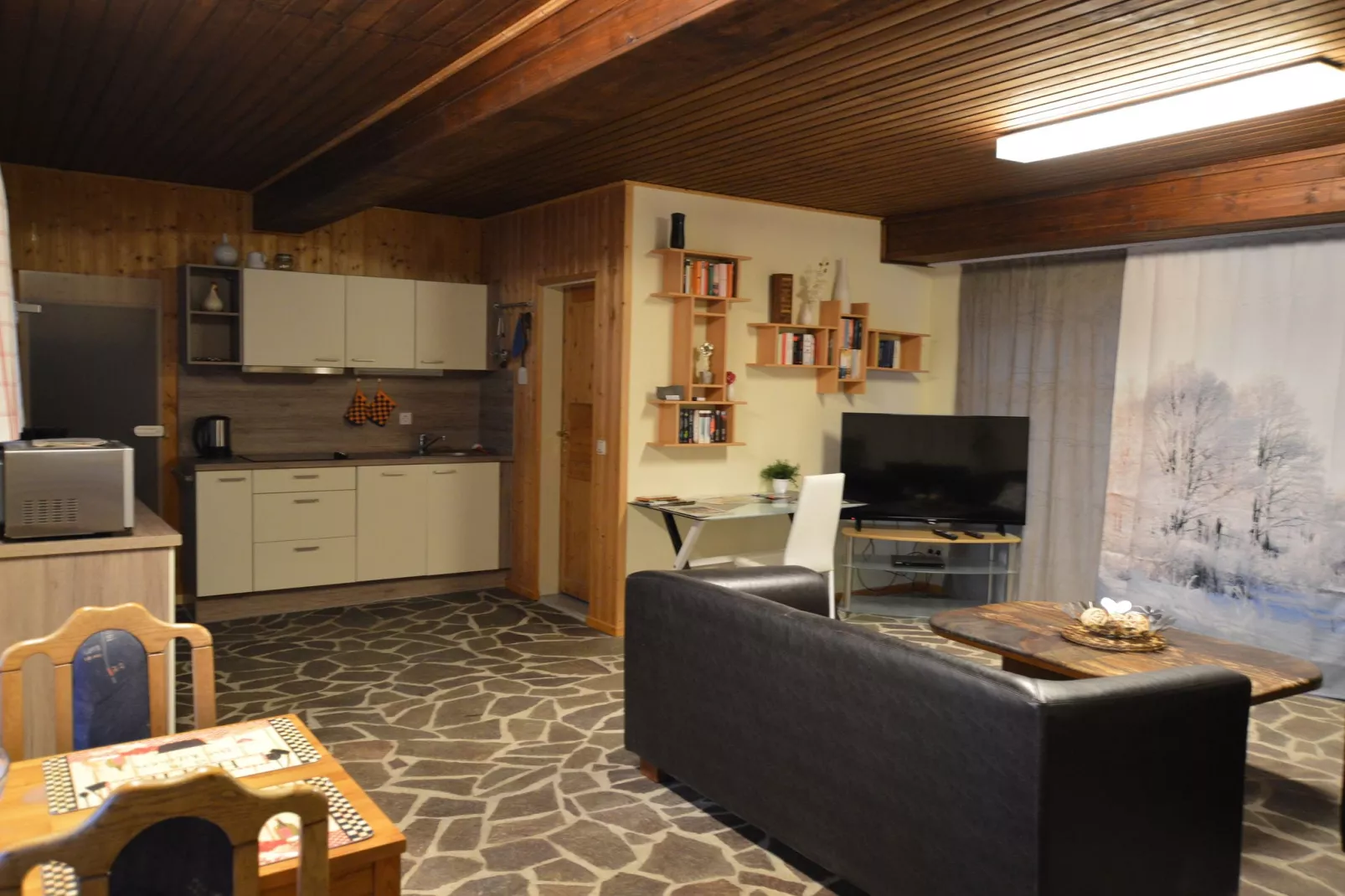 Ferienwohnung Erdgeschoss Weitblick I-Living room