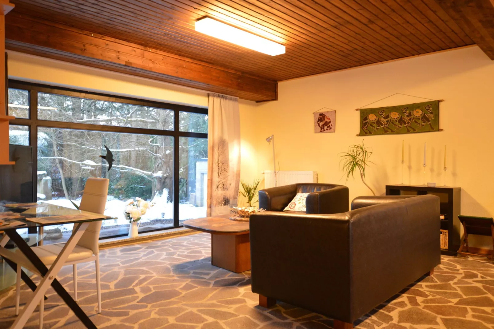 Ferienwohnung Erdgeschoss Weitblick I-Living room
